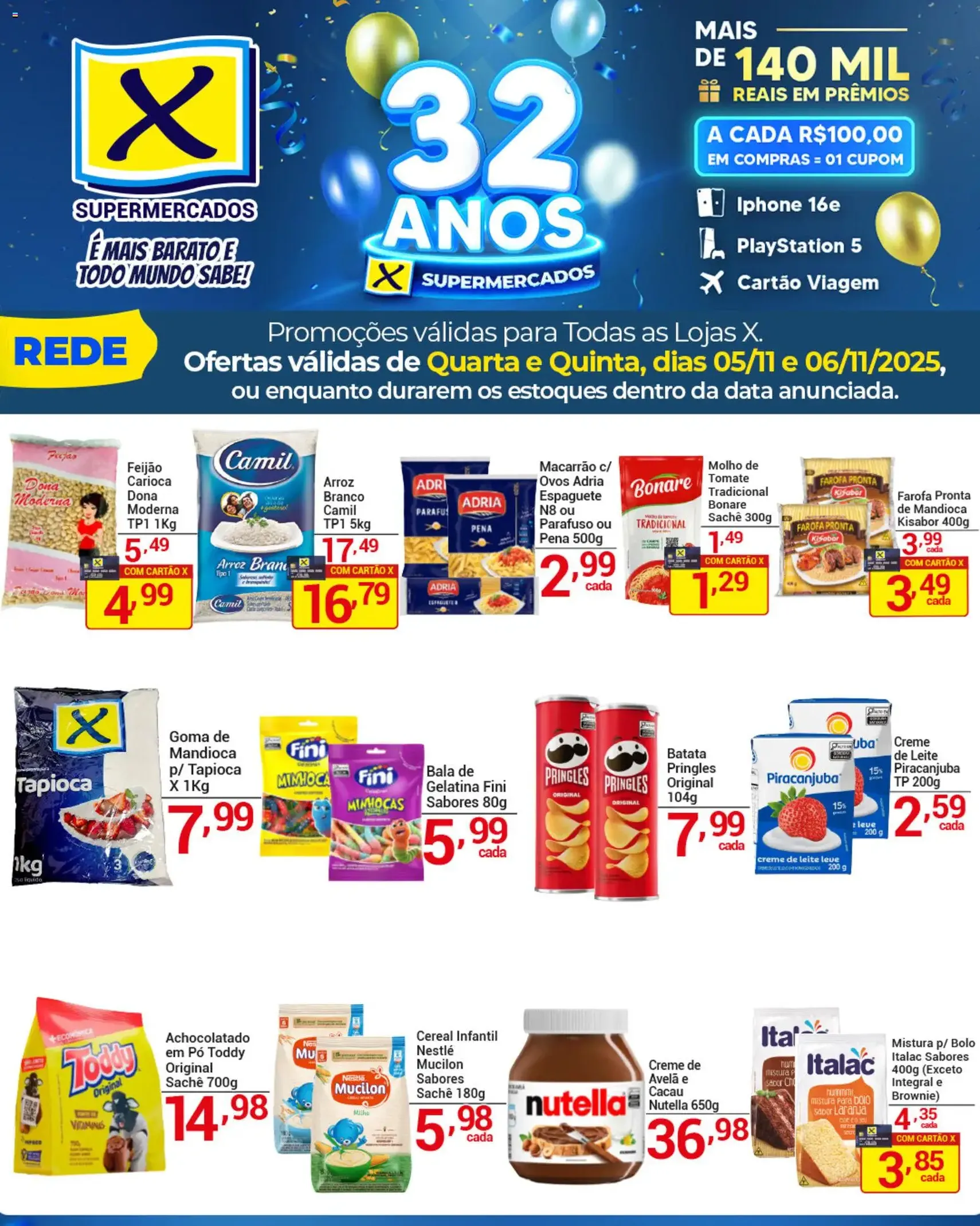 X Supermercados - Ofertas da semana - folheto válido a partir de 05/11/2025 página 2 de 3