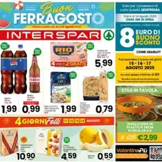 Volantino Interspar - anteprima volantino valido dal 04/08/2025