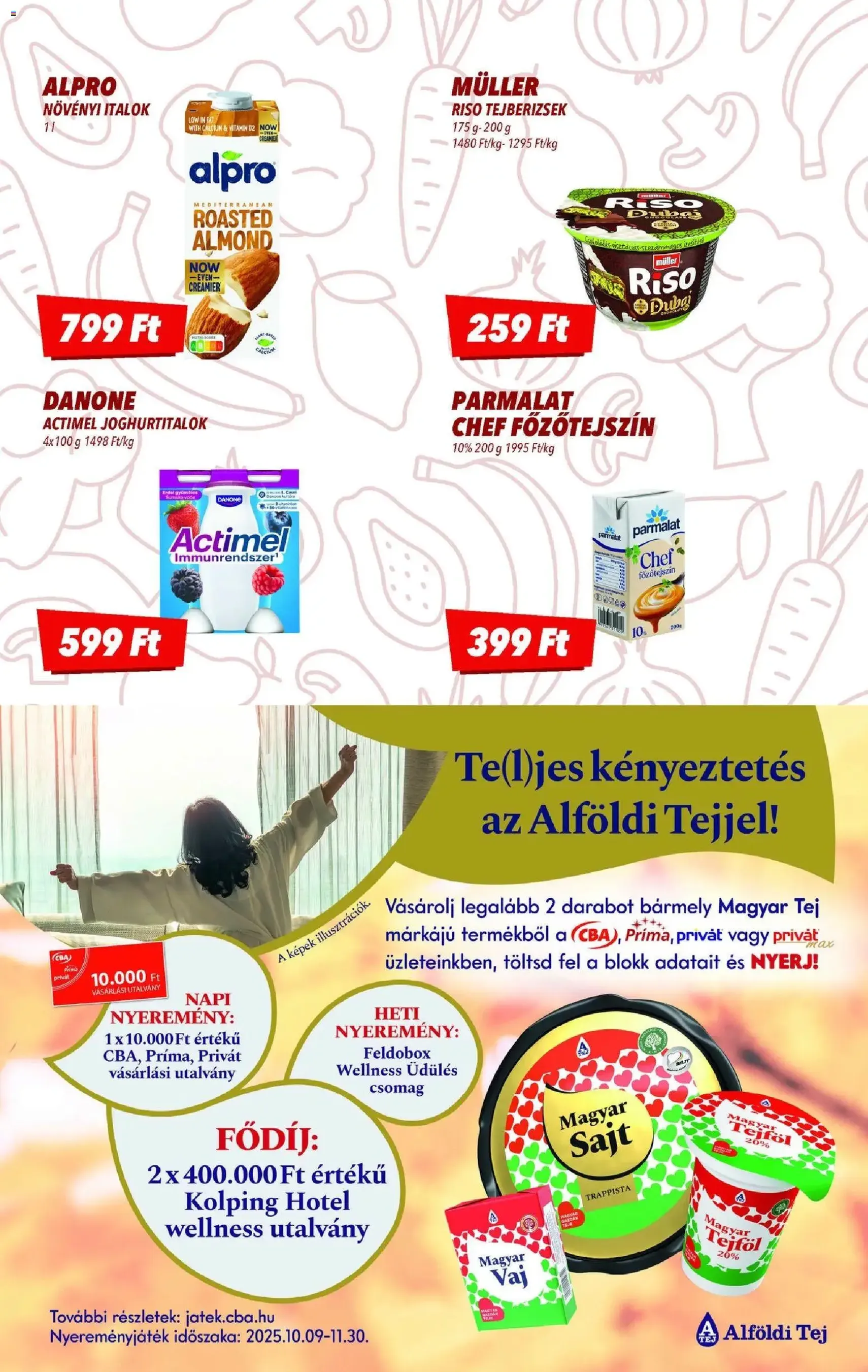 CBA Akciós újság - 2025.11.13. érvényes szórólap 3 oldal 12 oldalból