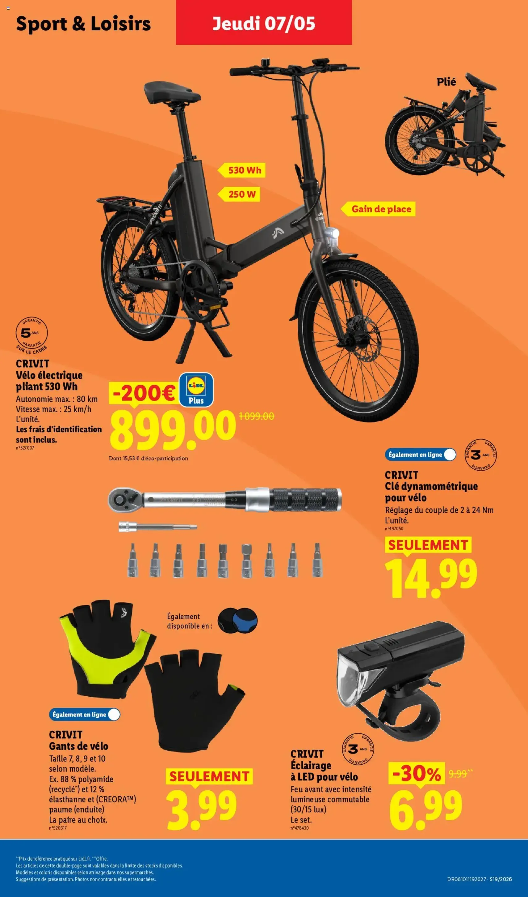 LIDL catalogue - brochure valable à partir du 07/05/2026, page 39 sur 67
