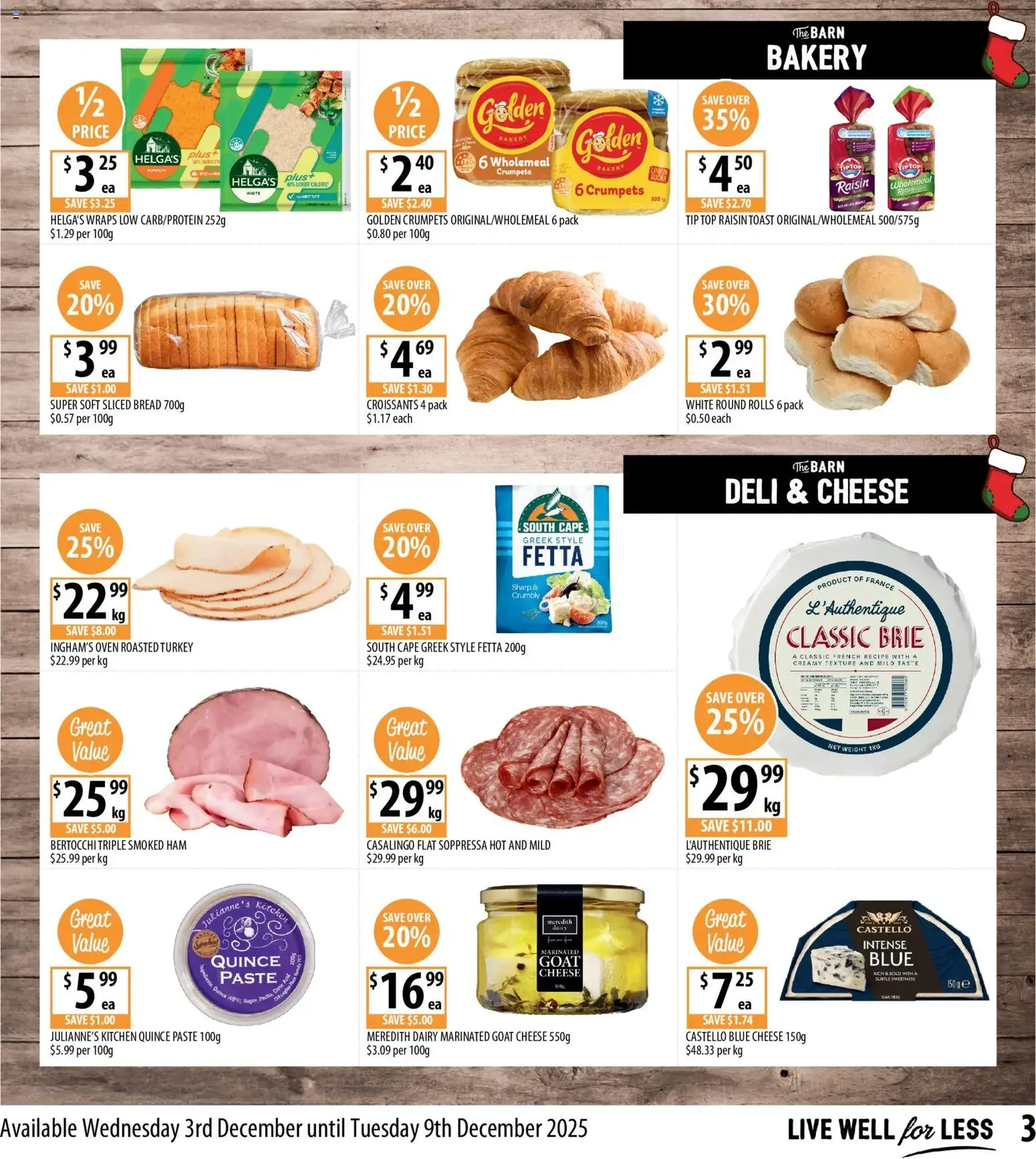 Supabarn Catalogue - valid flyer from 03/12/2025, page 3 of 12