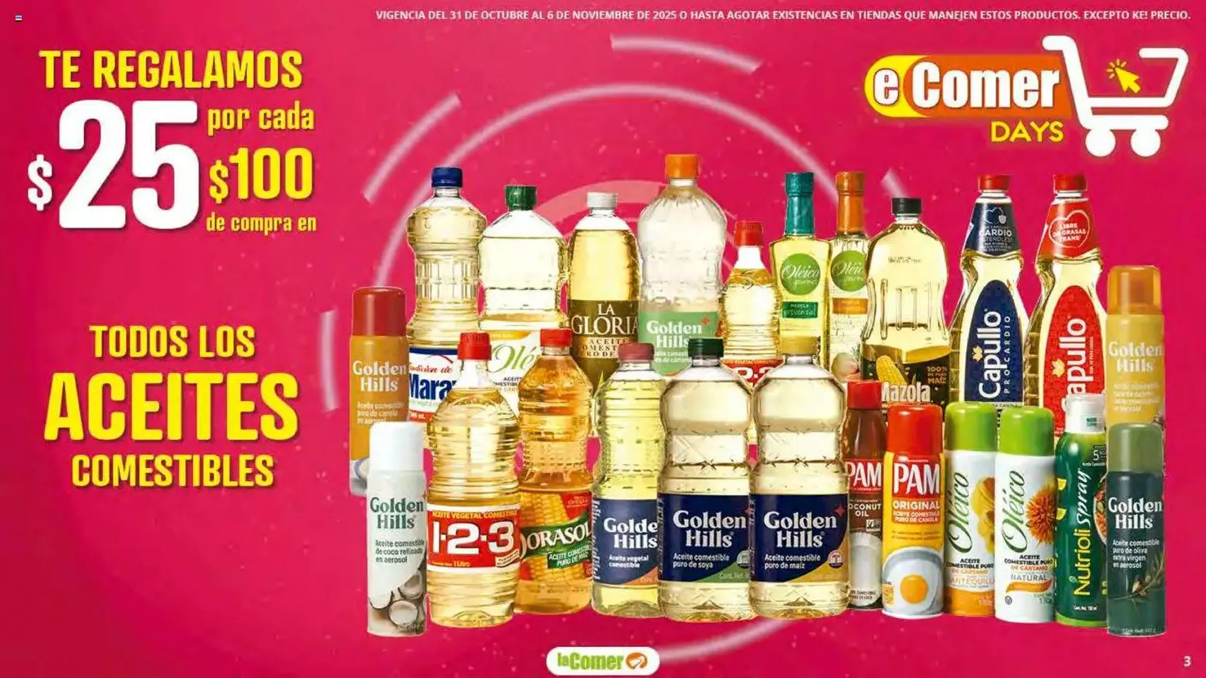 La Comer folleto - folleto válido desde 31/10/2025 página 3 de 46 La Comer folleto - folleto válido desde 31/10/2025 página 3 de 46