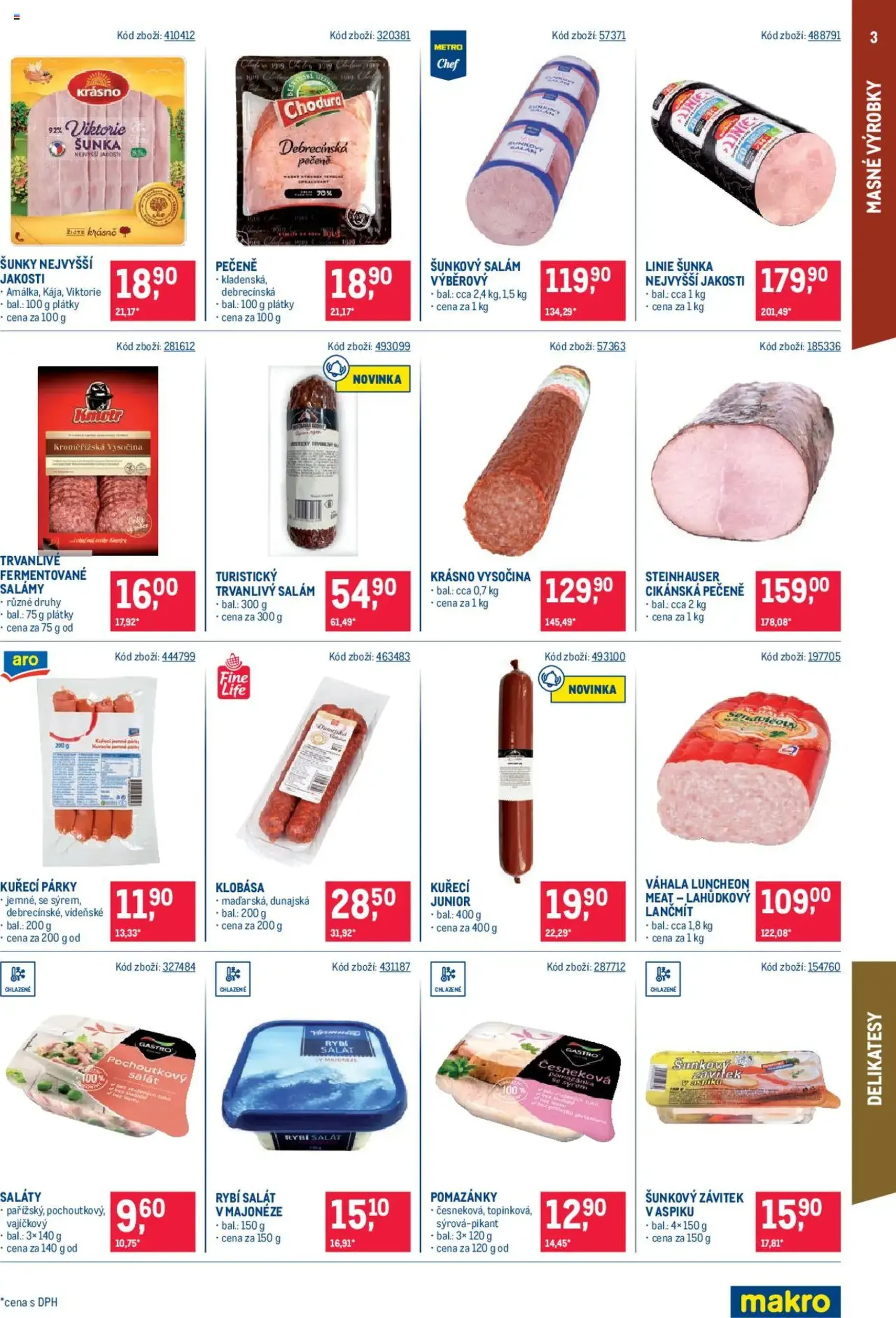 Makro leták - Maloobchod - platný leták od 24.09.2025 strana 3 z 18