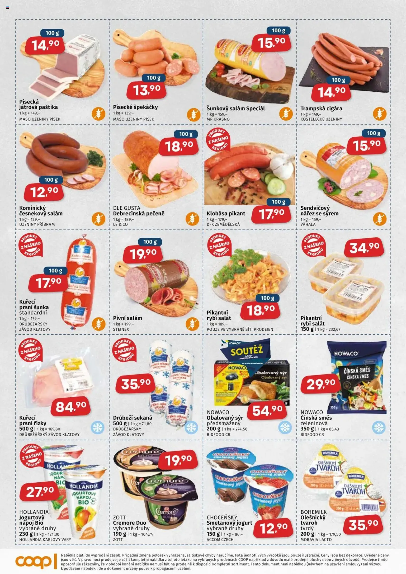 Coop leták - Západočeský region - platný leták od 10.09.2025 strana 2 z 4