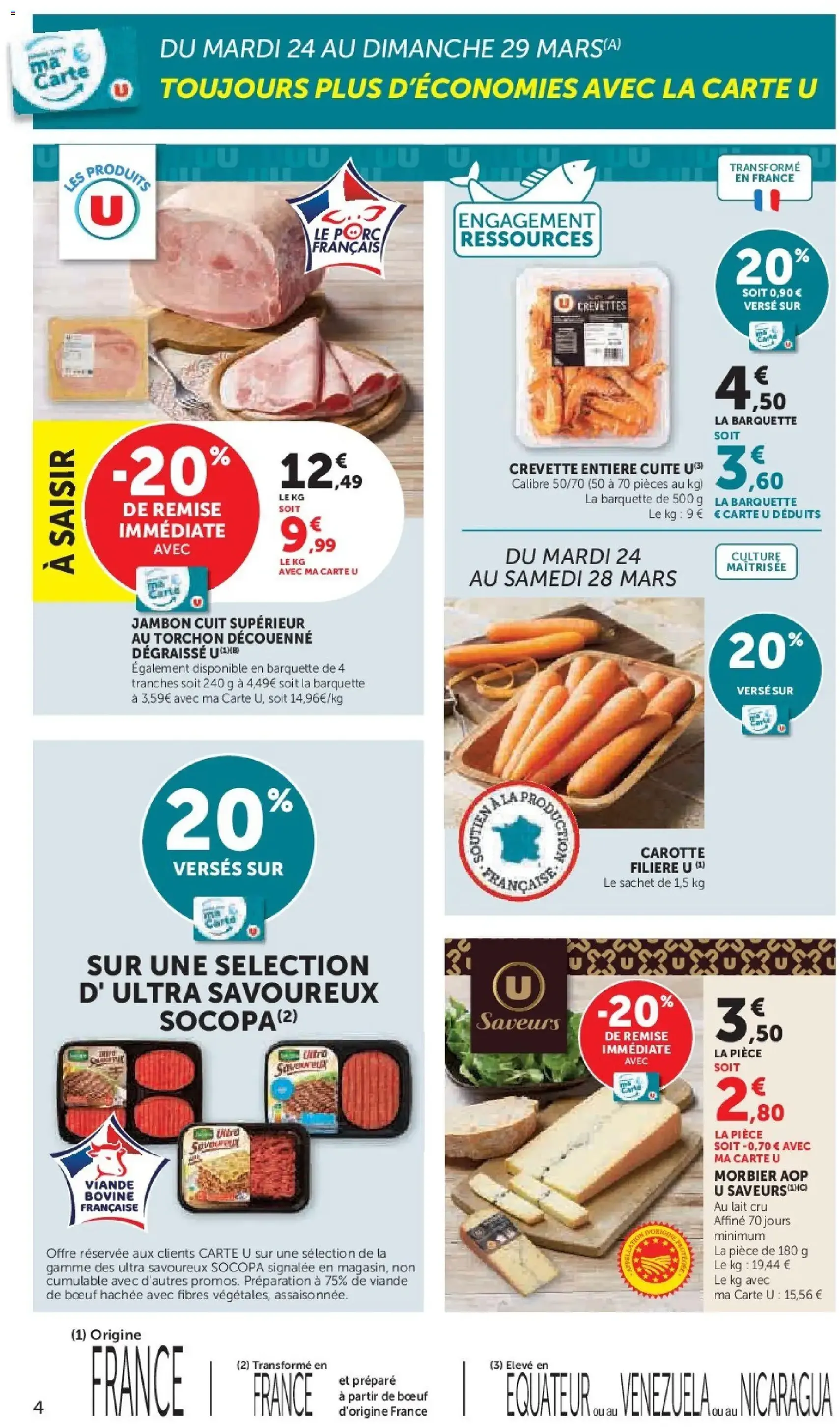 U Express catalogue - brochure valable à partir du 24/03/2026, page 4 sur 20