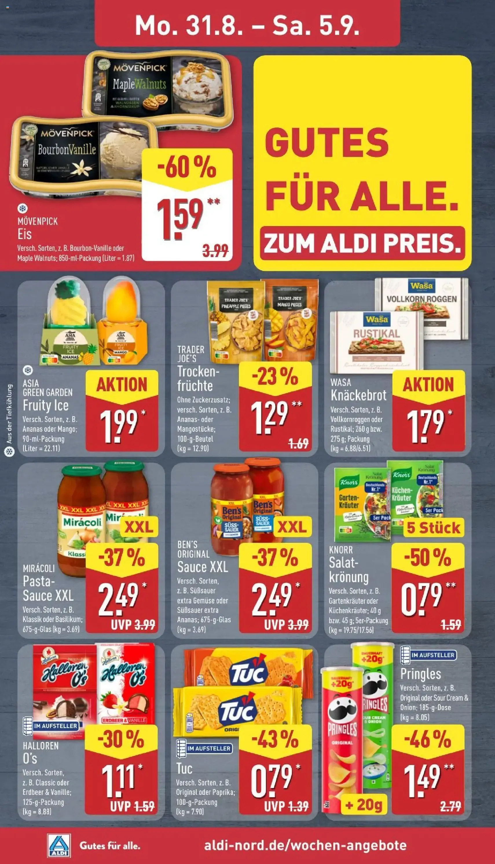 Aldi Prospekt - Gültiger Prospekt ab 31.08.2026, Seite 8 von insgesamt 41