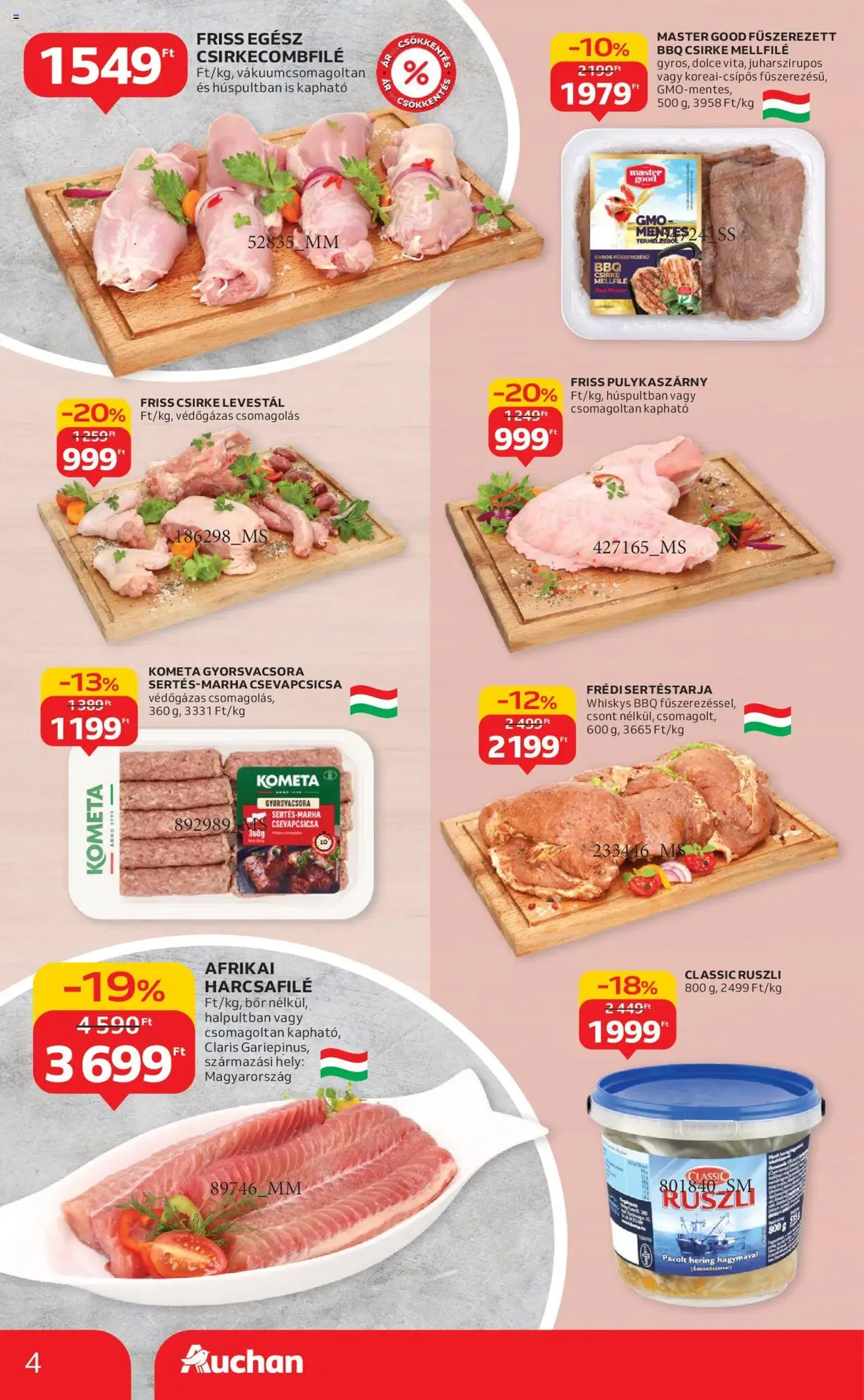 Auchan Akciós újság - 2025.08.28. érvényes szórólap 4 oldal 46 oldalból