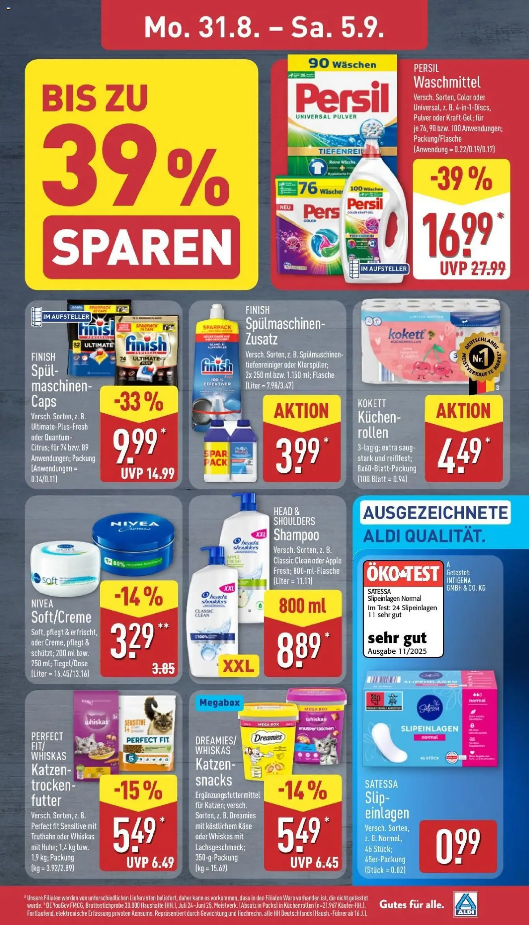 Aldi Prospekt - Gültiger Prospekt ab 31.08.2026, Seite 11 von insgesamt 41