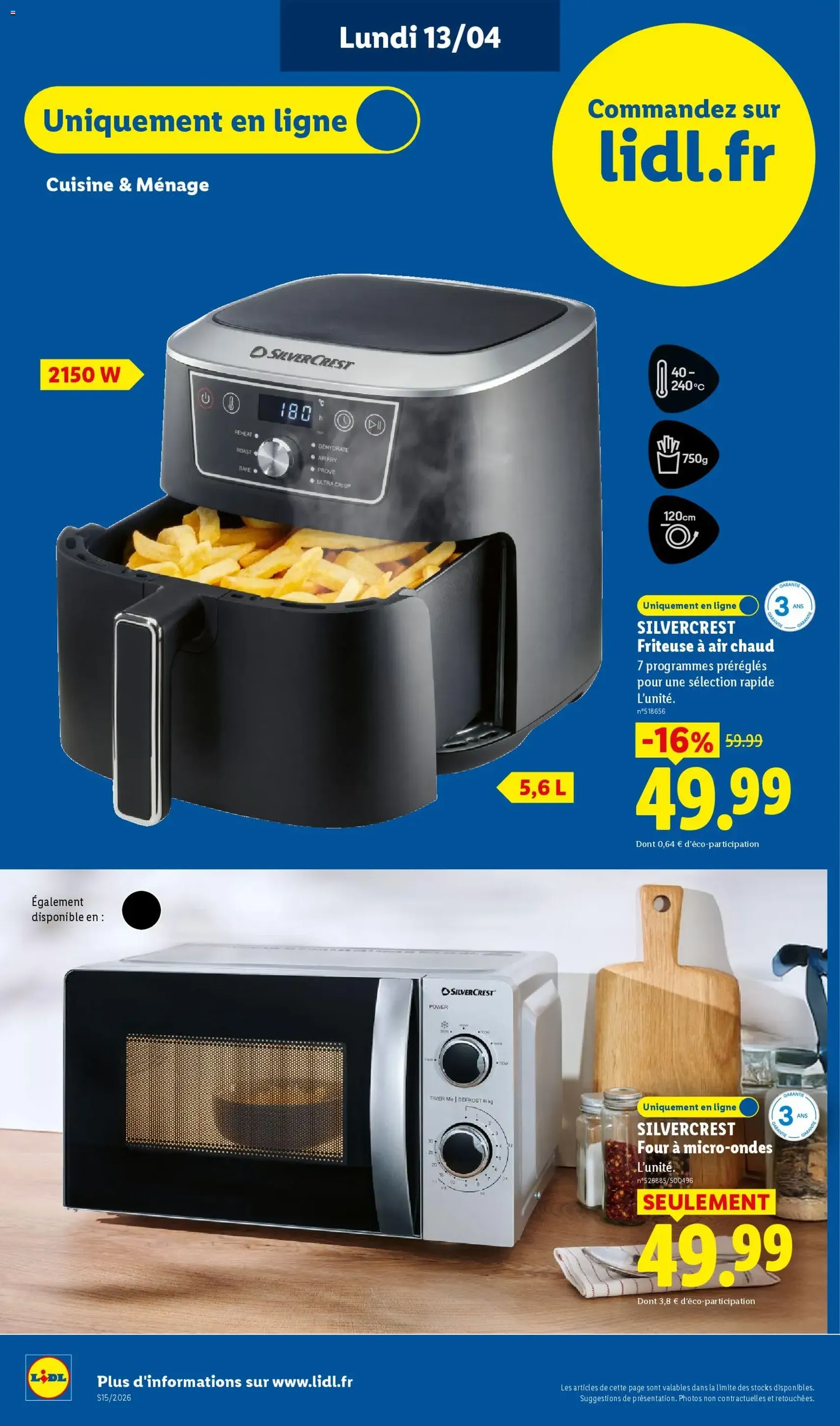 LIDL catalogue semaine 15 - brochure valable à partir du 09/04/2026, page 68 sur 75