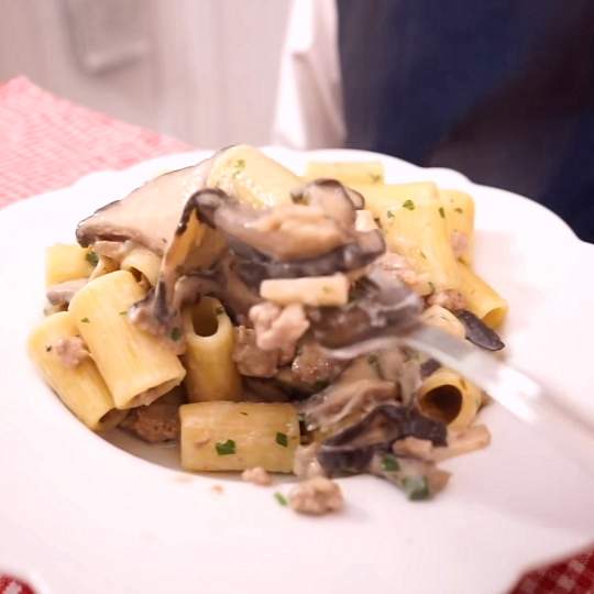 Anteprima ricetta Pennette alla boscaiola