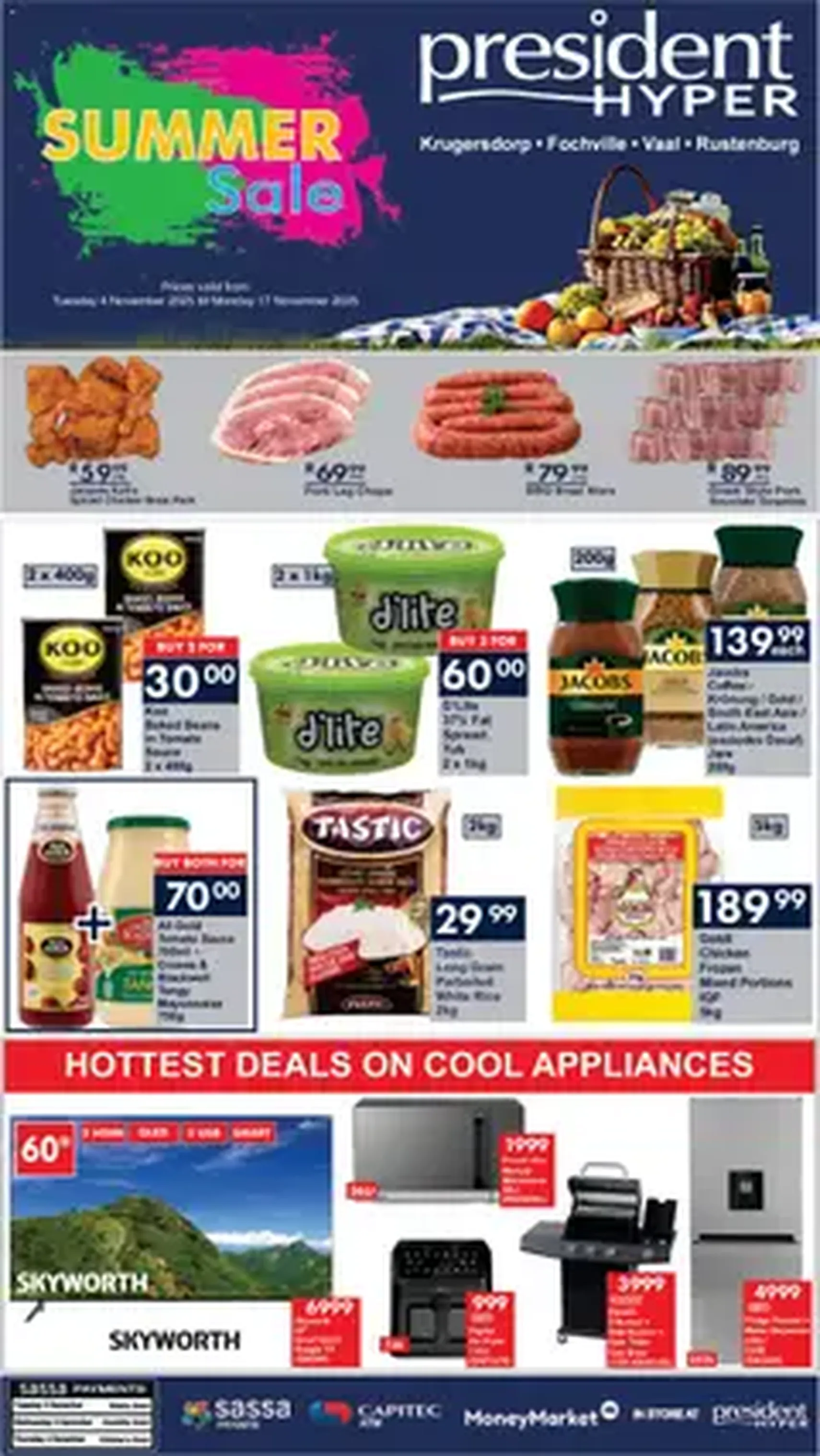 President Hyper Specials - valid flyer from 04/11/2025, page 1 of 1