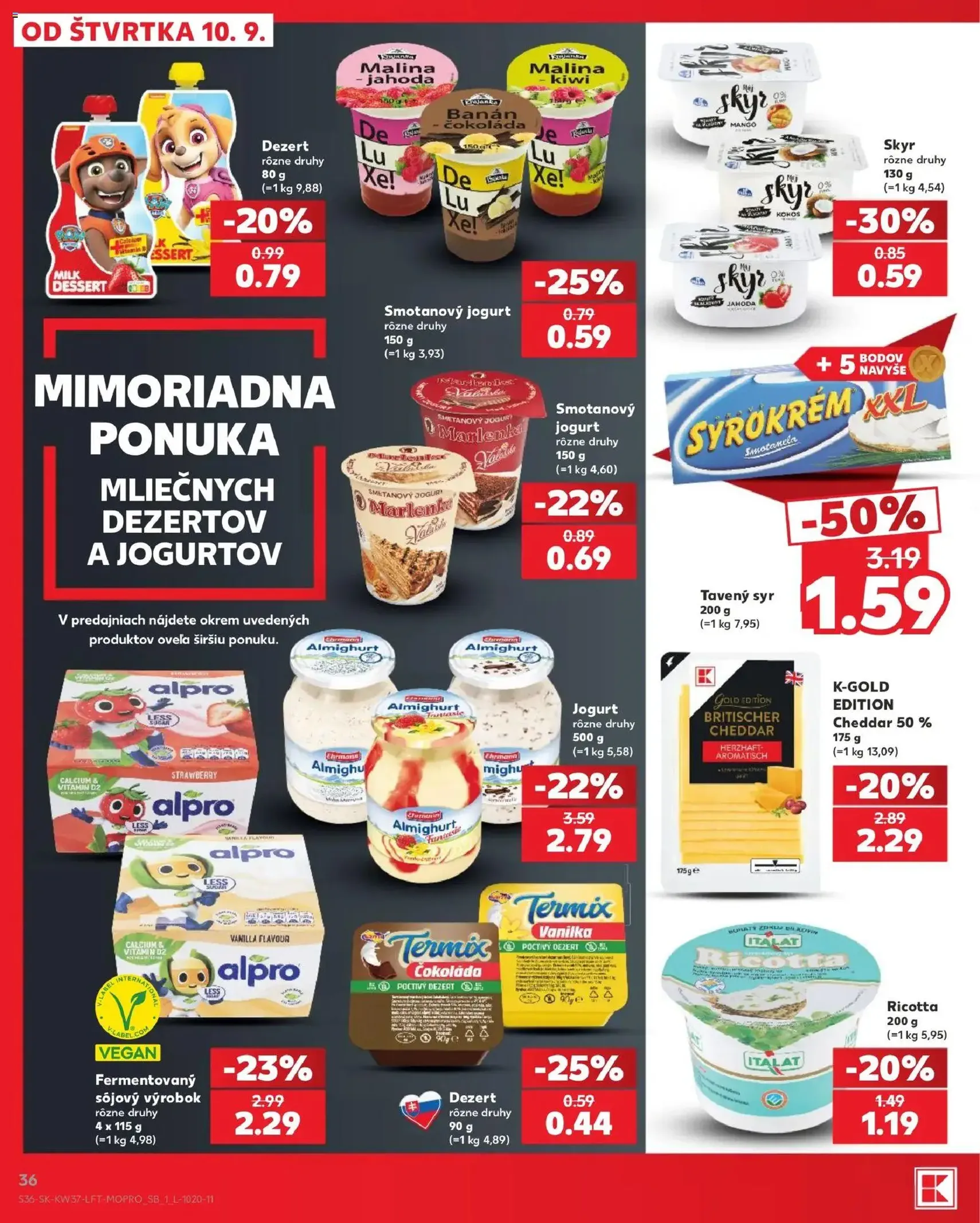 Kaufland leták - platný leták od 10.09.2026 strana 36 z 84