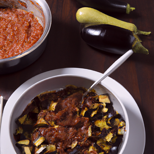 Anteprima ricetta Sugo di melanzane