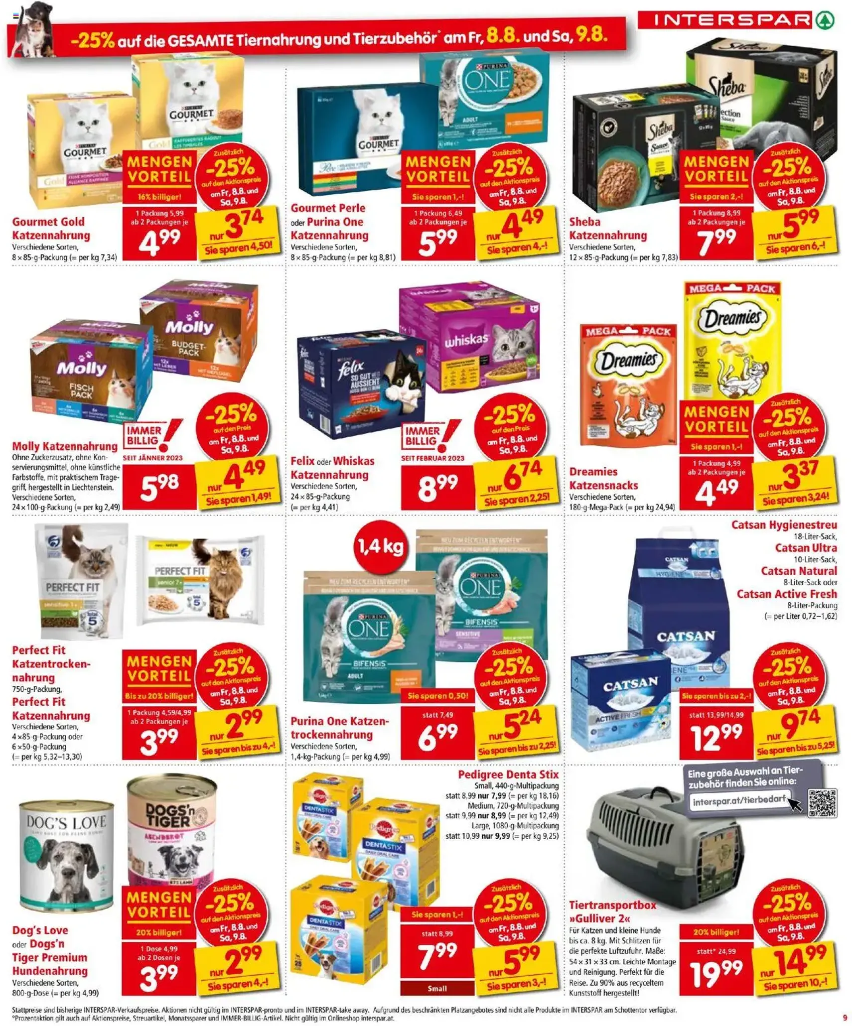 Interspar Flugblatt - Gültiger Prospekt ab 07.08.2025, Seite 9 von insgesamt 16