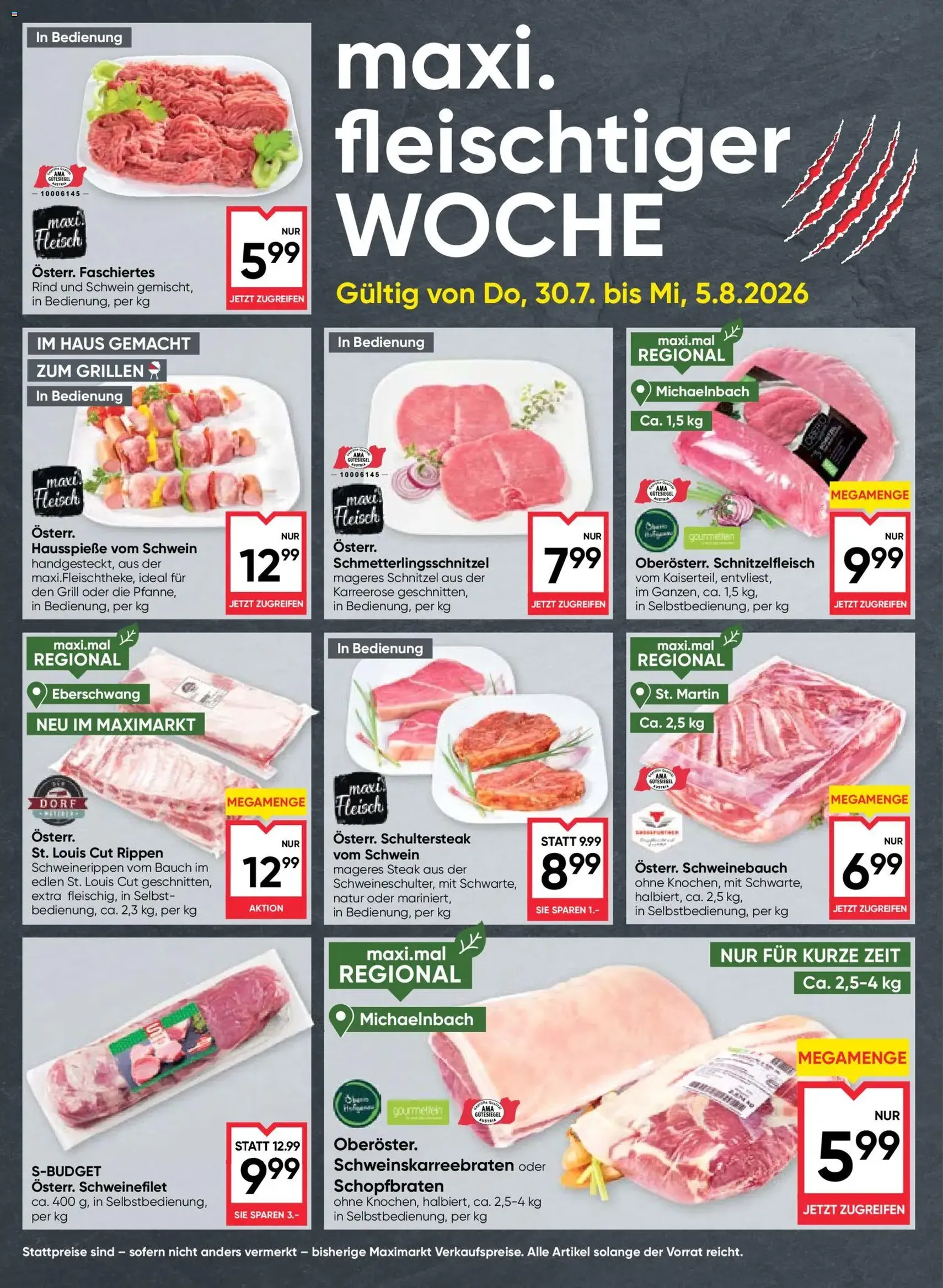 Maximarkt Flugblatt - Gültiger Prospekt ab 30.07.2026, Seite 2 von insgesamt 24