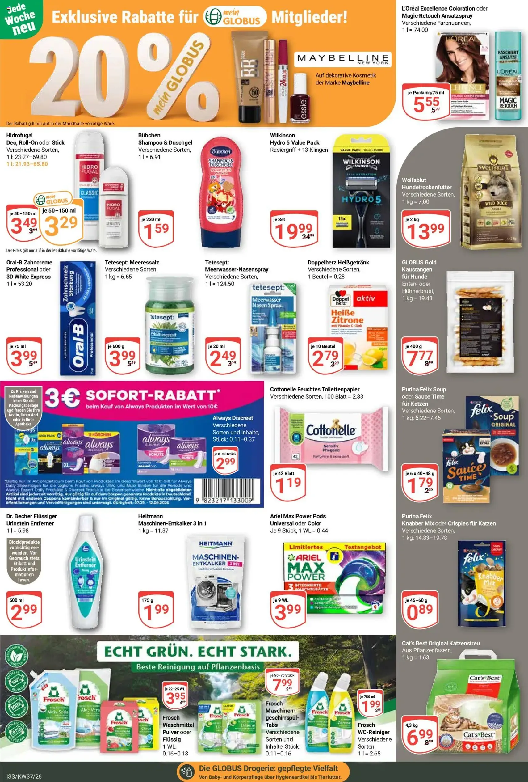 Globus Prospekt - Gültiger Prospekt ab 07.09.2026, Seite 21 von insgesamt 28