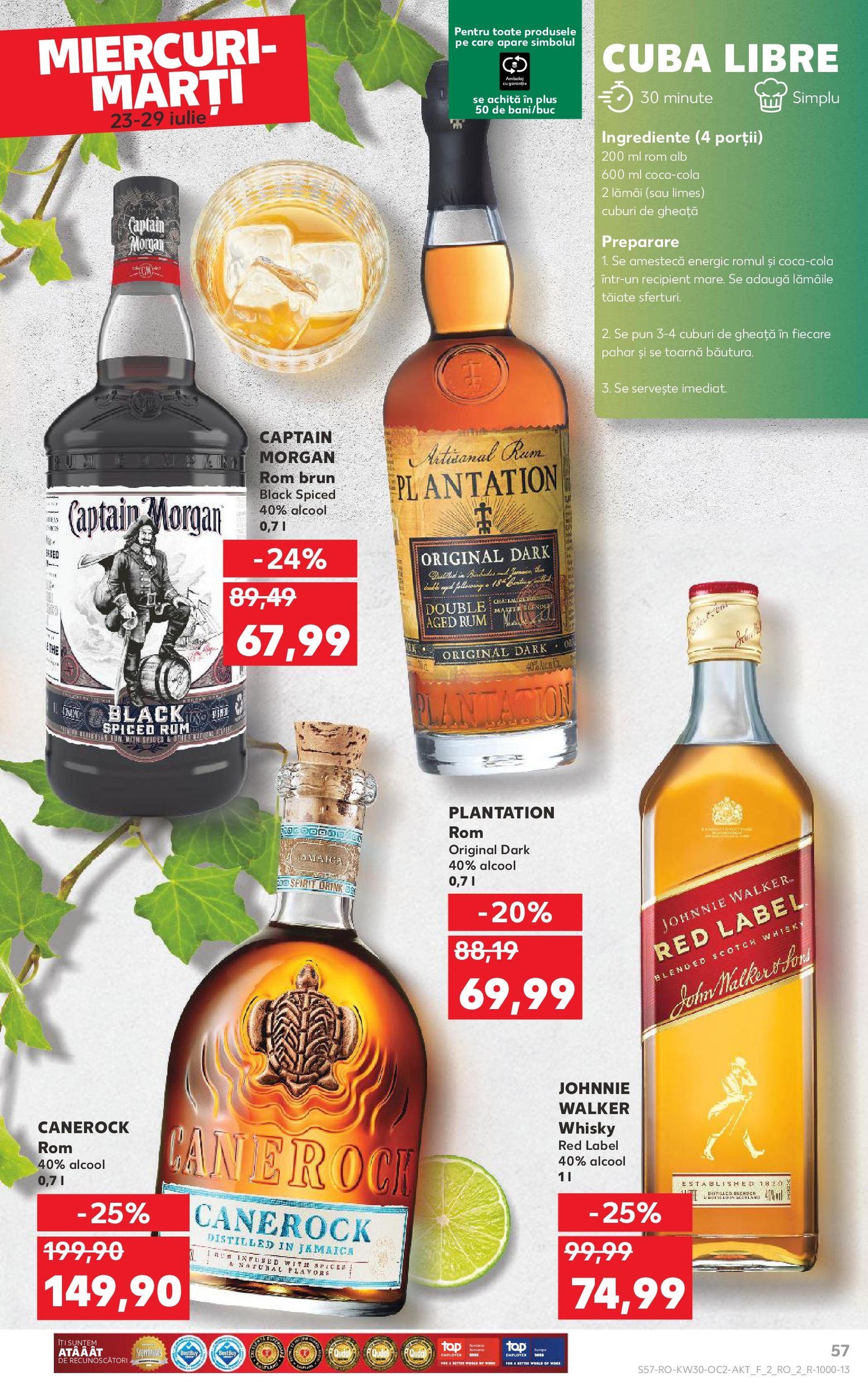 Catalog Kaufland - Bucureşti - cataloage valabile începând cu 23.07.2025 pagina 57 din 72 Catalog Kaufland - Bucureşti - cataloage valabile începând cu 23.07.2025 pagina 57 din 72