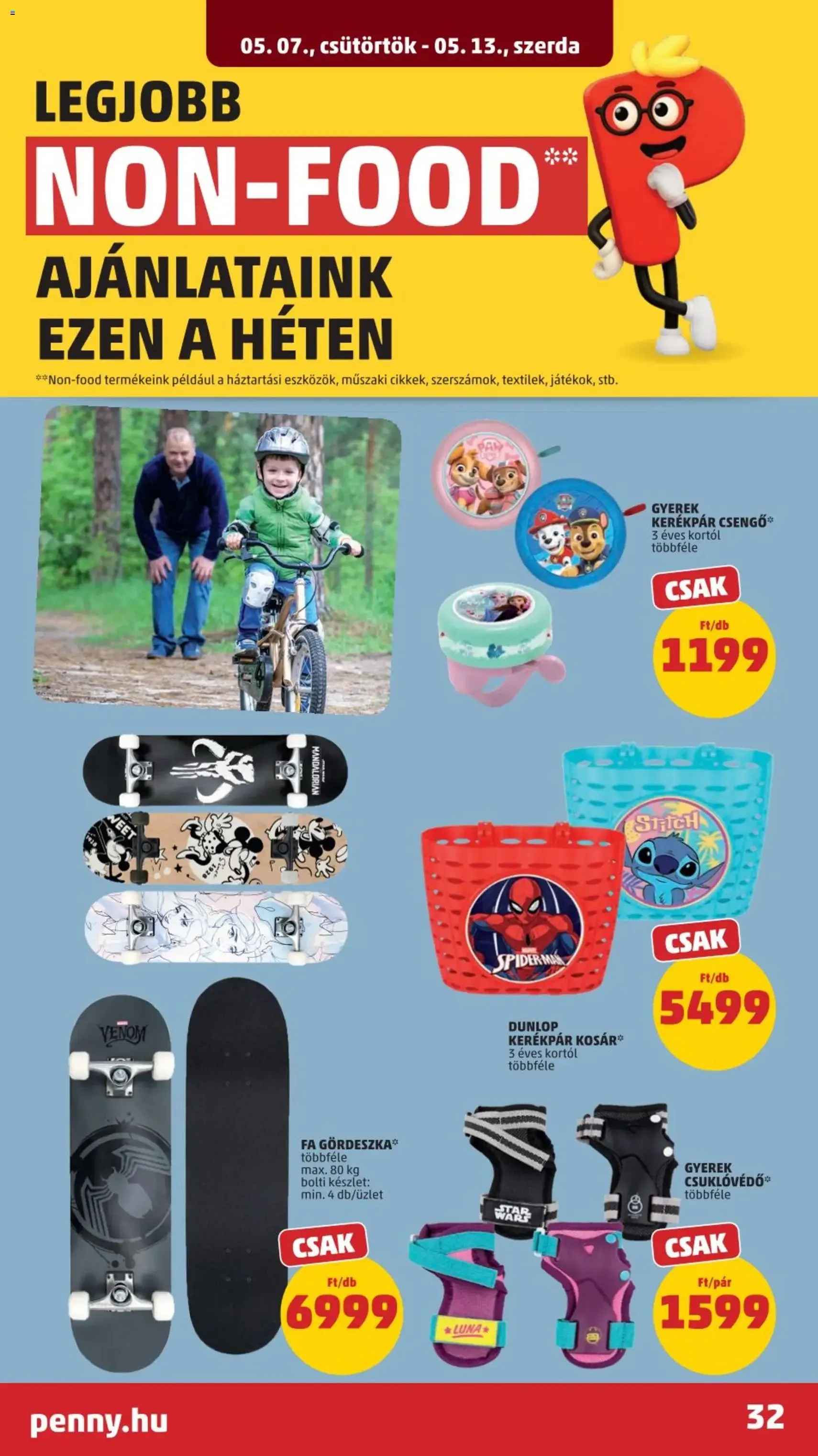 PENNY akciós újság - 2026.05.07. érvényes szórólap 36 oldal 41 oldalból