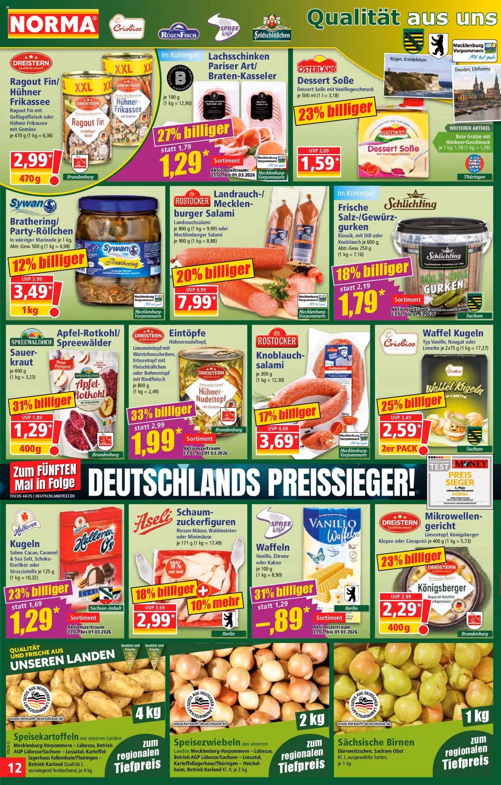 Norma Prospekt - Gültiger Prospekt ab 23.02.2026, Seite 12 von insgesamt 20