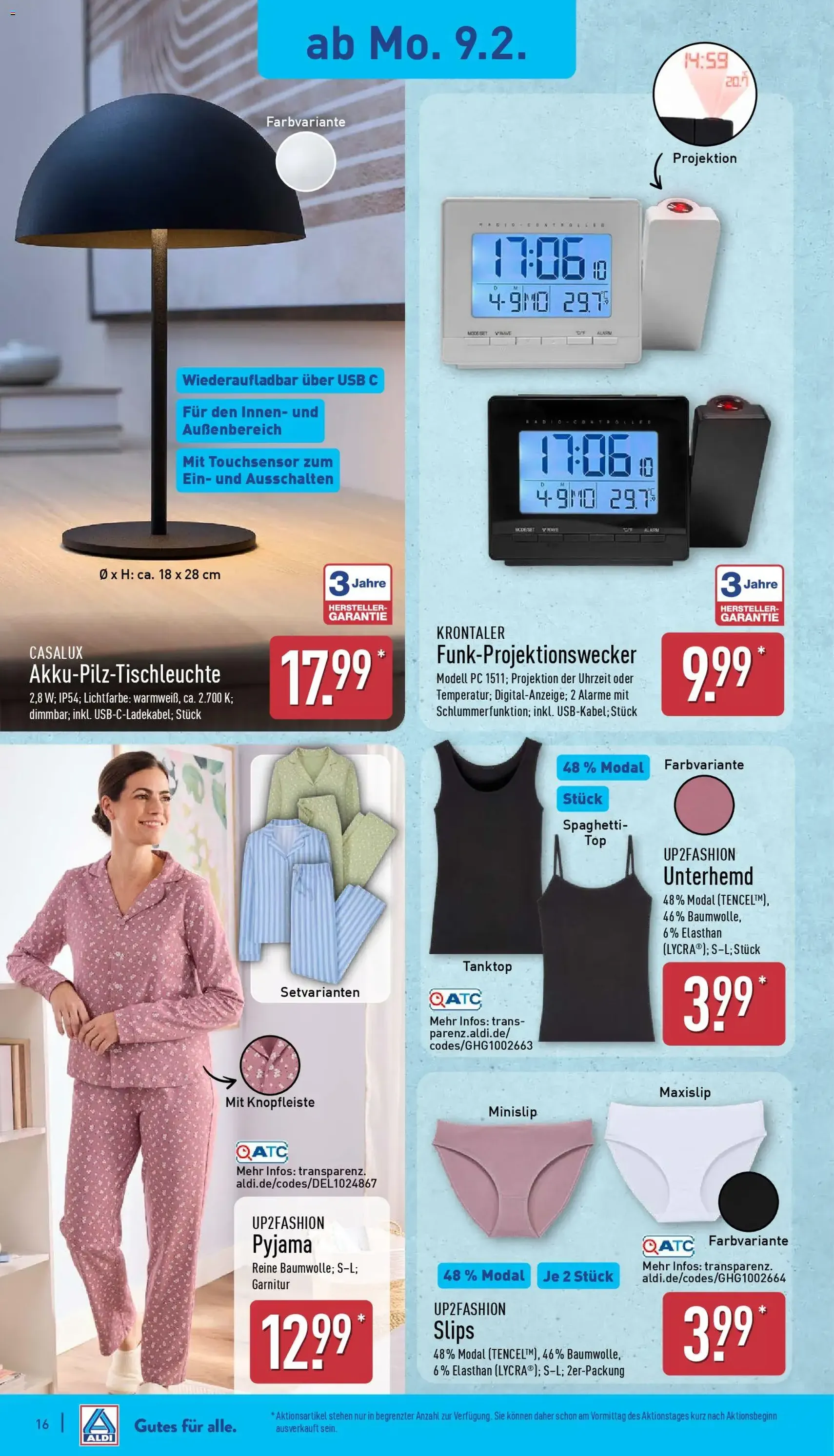 Aldi Prospekt - Gültiger Prospekt ab 09.02.2026, Seite 19 von insgesamt 43