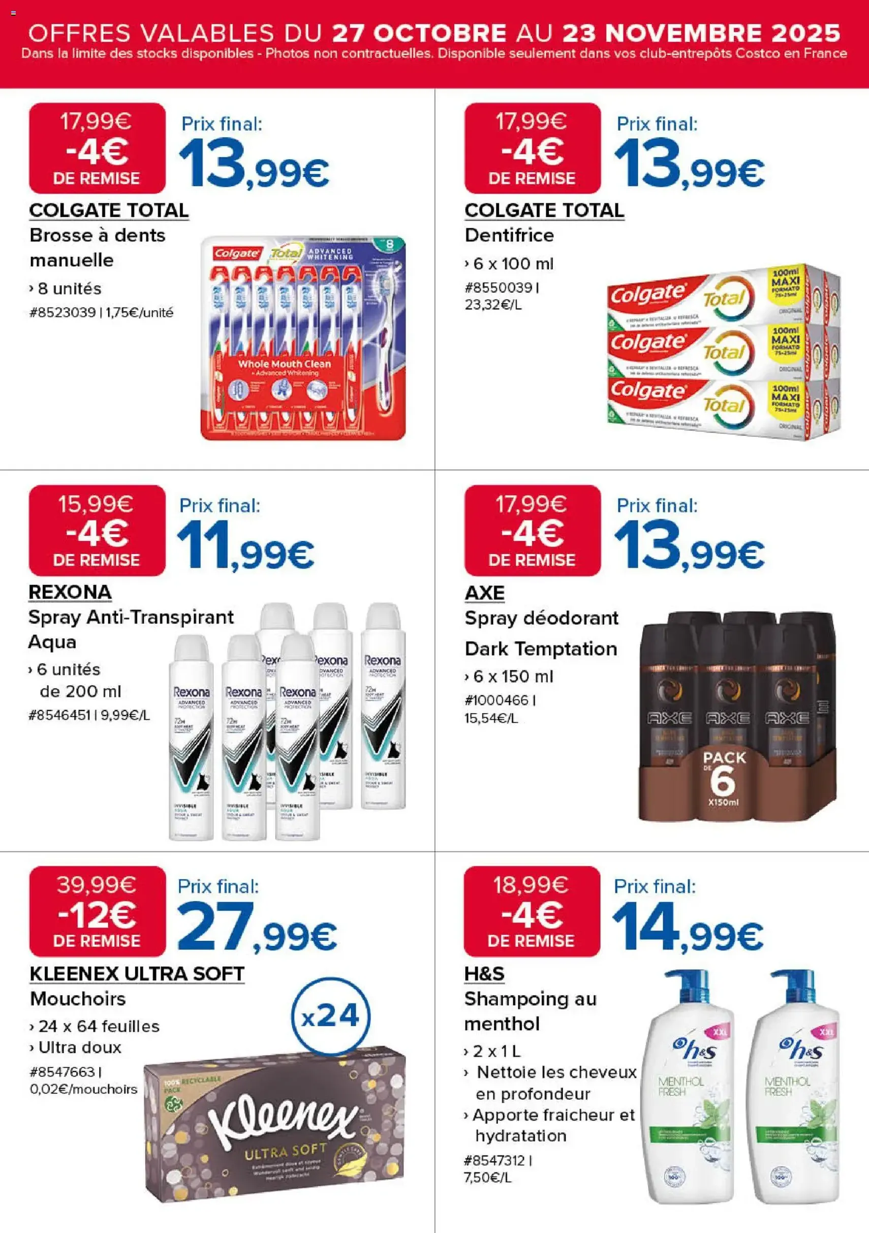 Costco catalogue - brochure valable à partir du 27/10/2025, page 14 sur 20 Costco catalogue - brochure valable à partir du 27/10/2025, page 14 sur 20