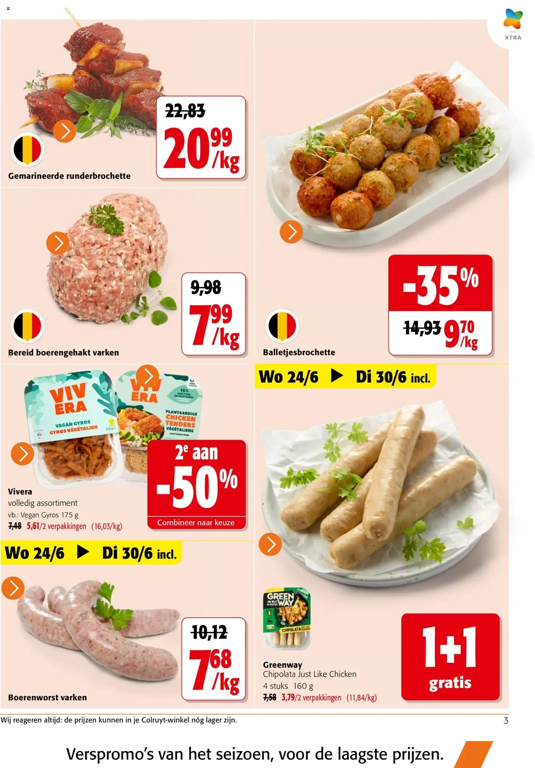 Colruyt folder / publicité - geldige folder vanaf 17/06/2026 pagina 3 van 40