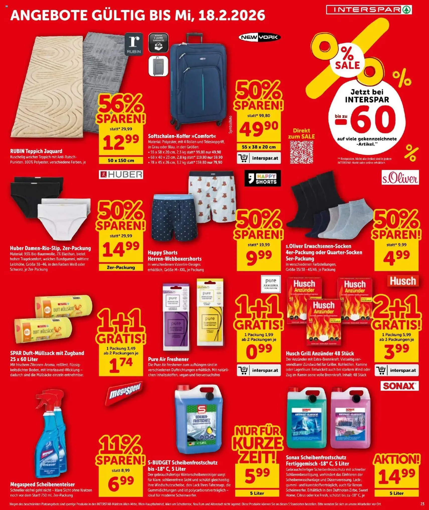 Interspar Flugblatt - Gültiger Prospekt ab 29.01.2026, Seite 23 von insgesamt 24