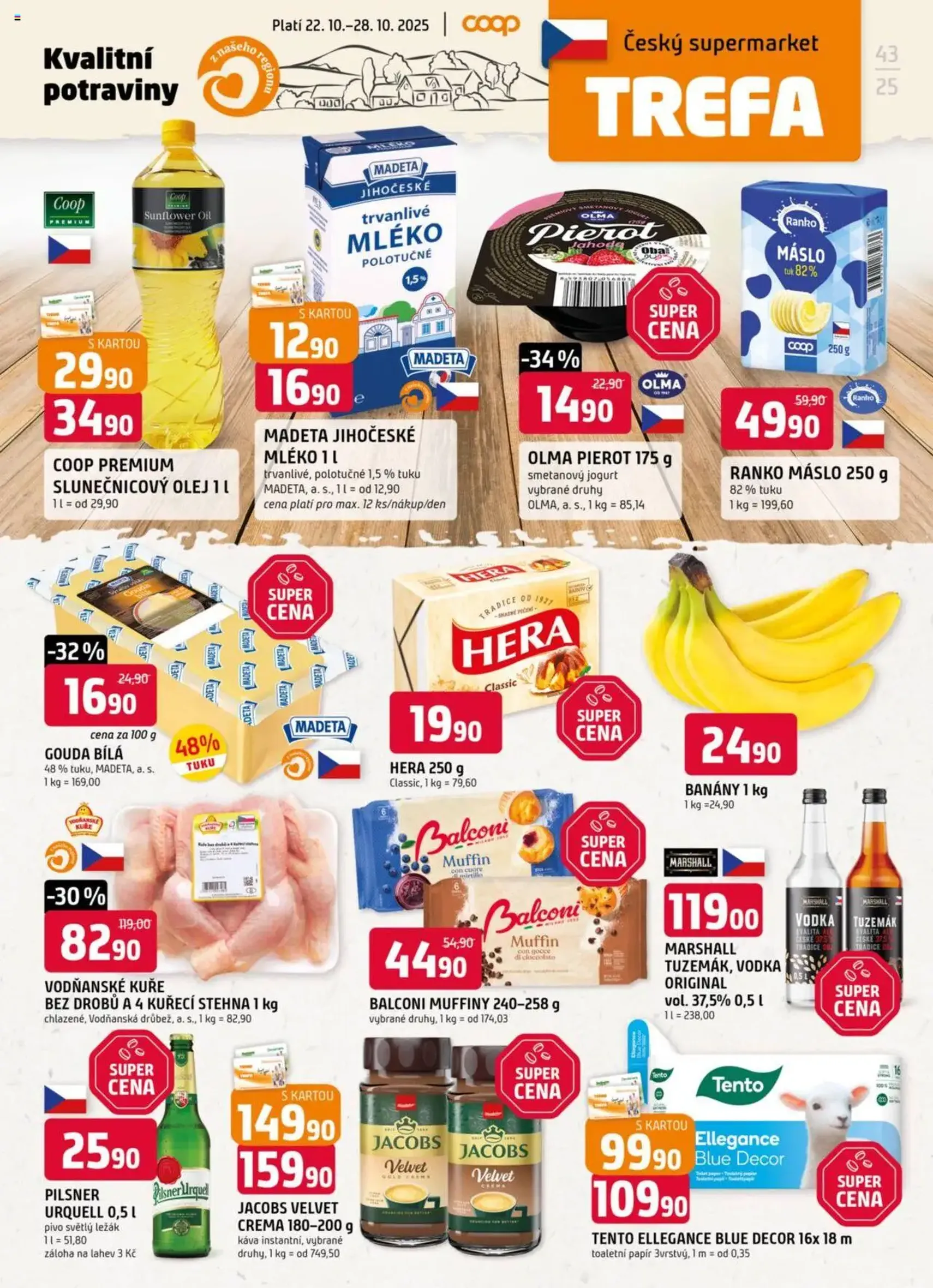 Trefa leták - platný leták od 22.10.2025 strana 1 z 16 Trefa leták - platný leták od 22.10.2025 strana 1 z 16