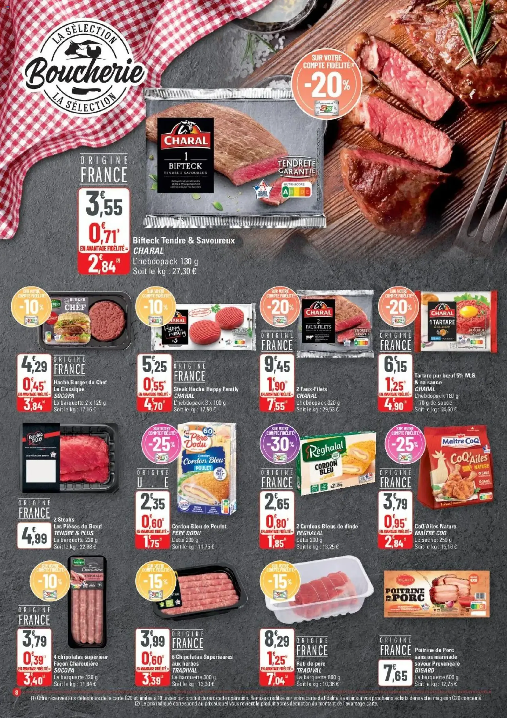 G20 Supermarchés catalogue - brochure valable à partir du 26/08/2026, page 8 sur 20