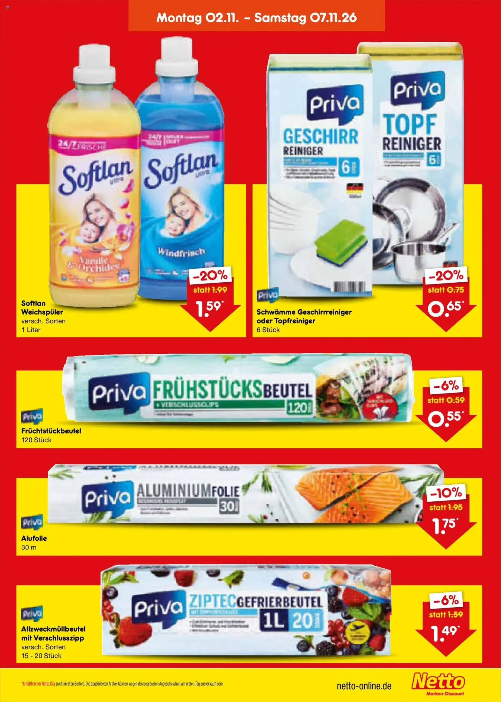 Netto Marken-Discount Prospekt - Gültiger Prospekt ab 02.11.2026, Seite 5 von insgesamt 70