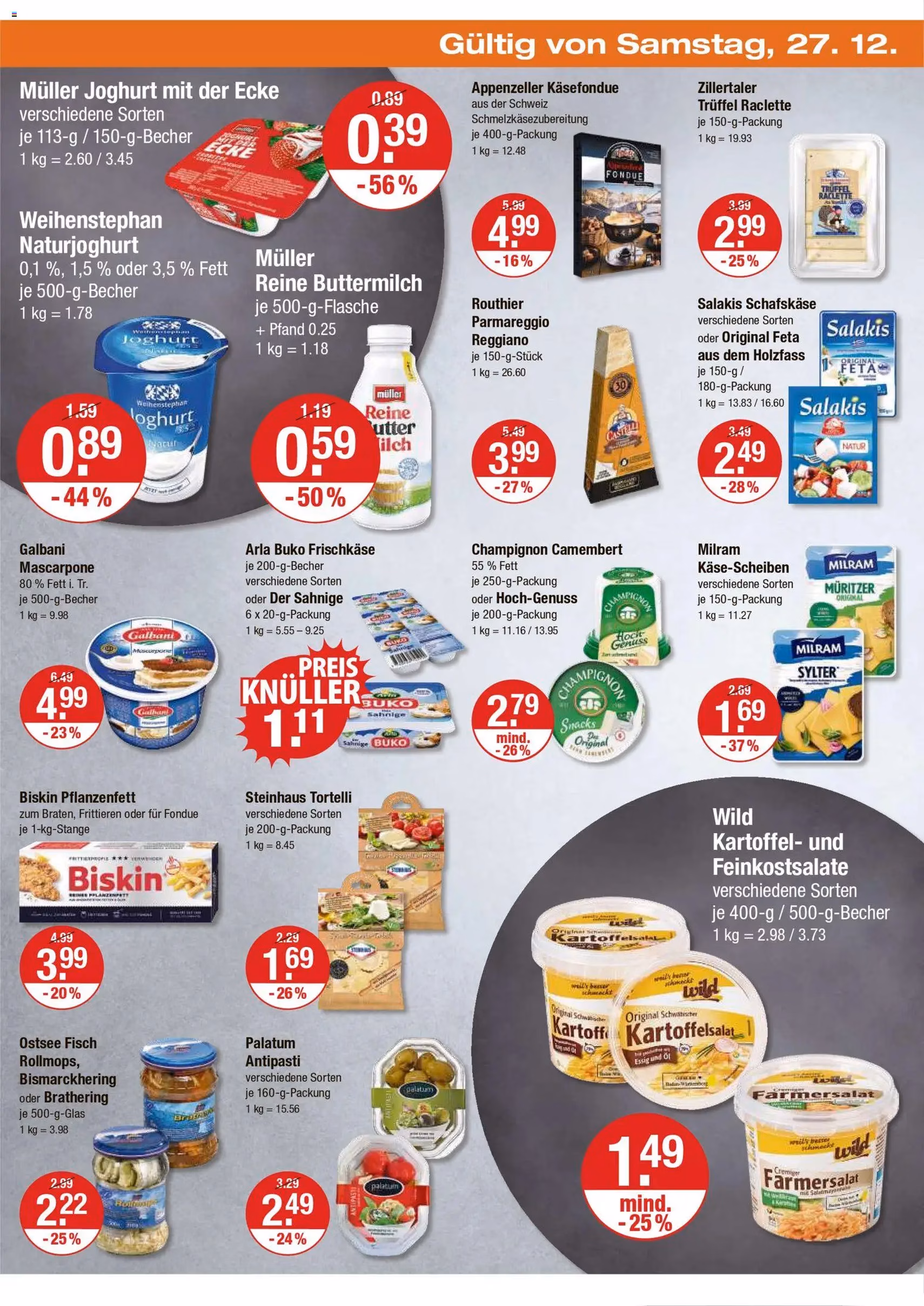 V-Markt - Hallertau / Oberpfalz - Gültiger Prospekt ab 27.12.2025, Seite 6 von insgesamt 26