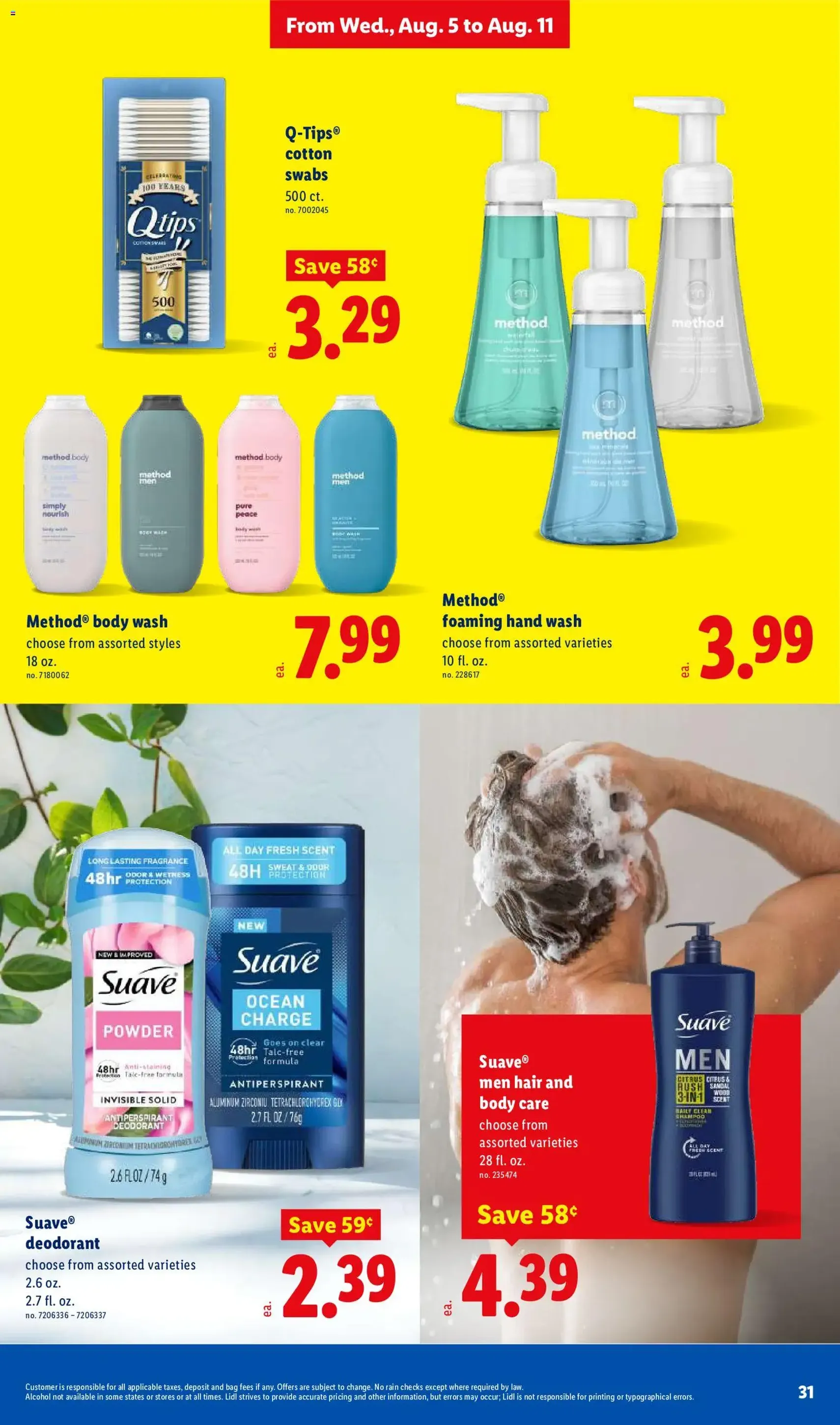 Lidl Weekly Ad - valid flyer from 08/05/2026, page 31 of 40