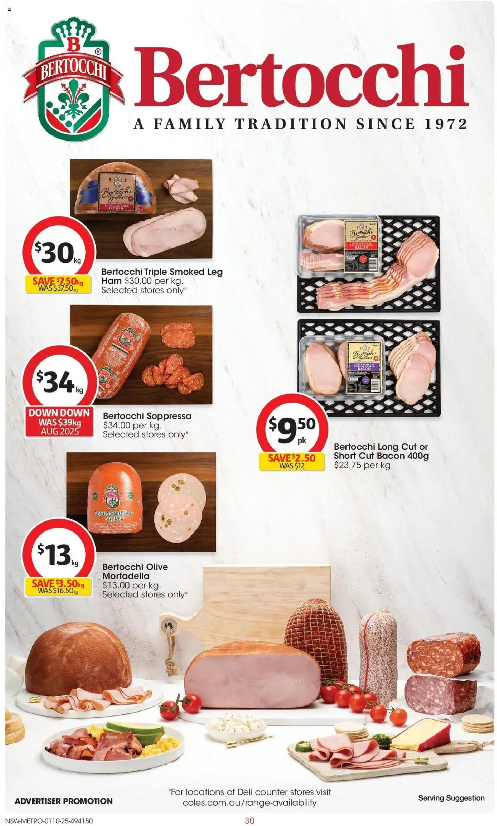 Coles Catalogue NSW - valid flyer from 01/10/2025, page 30 of 51 Coles Catalogue NSW - valid flyer from 01/10/2025, page 30 of 51