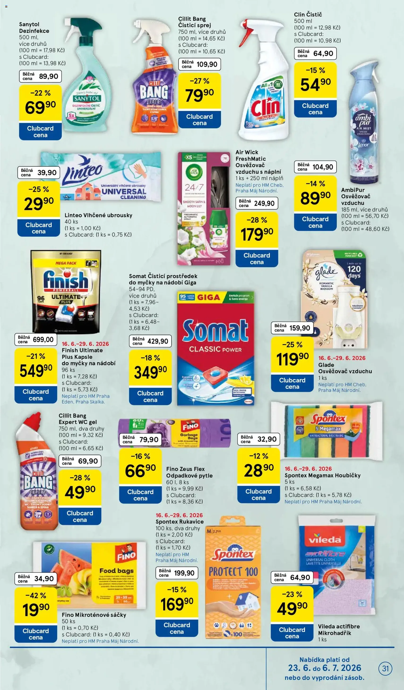 Tesco leták - Hypermarket - platný leták od 24.06.2026 strana 31 z 38