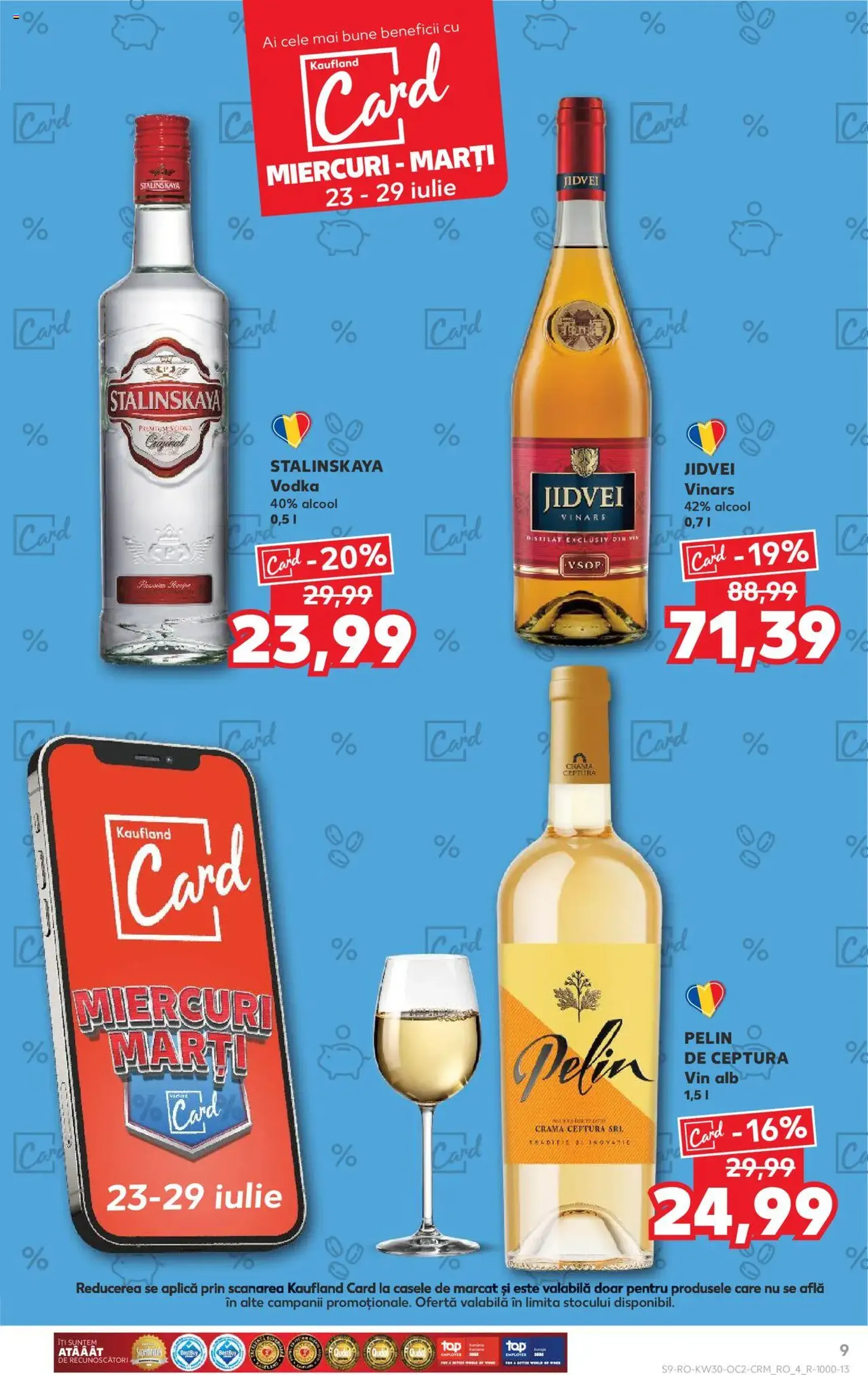 Kaufland RO - București - 2025.07.23. érvényes szórólap 9 oldal 72 oldalból Kaufland RO - București - 2025.07.23. érvényes szórólap 9 oldal 72 oldalból