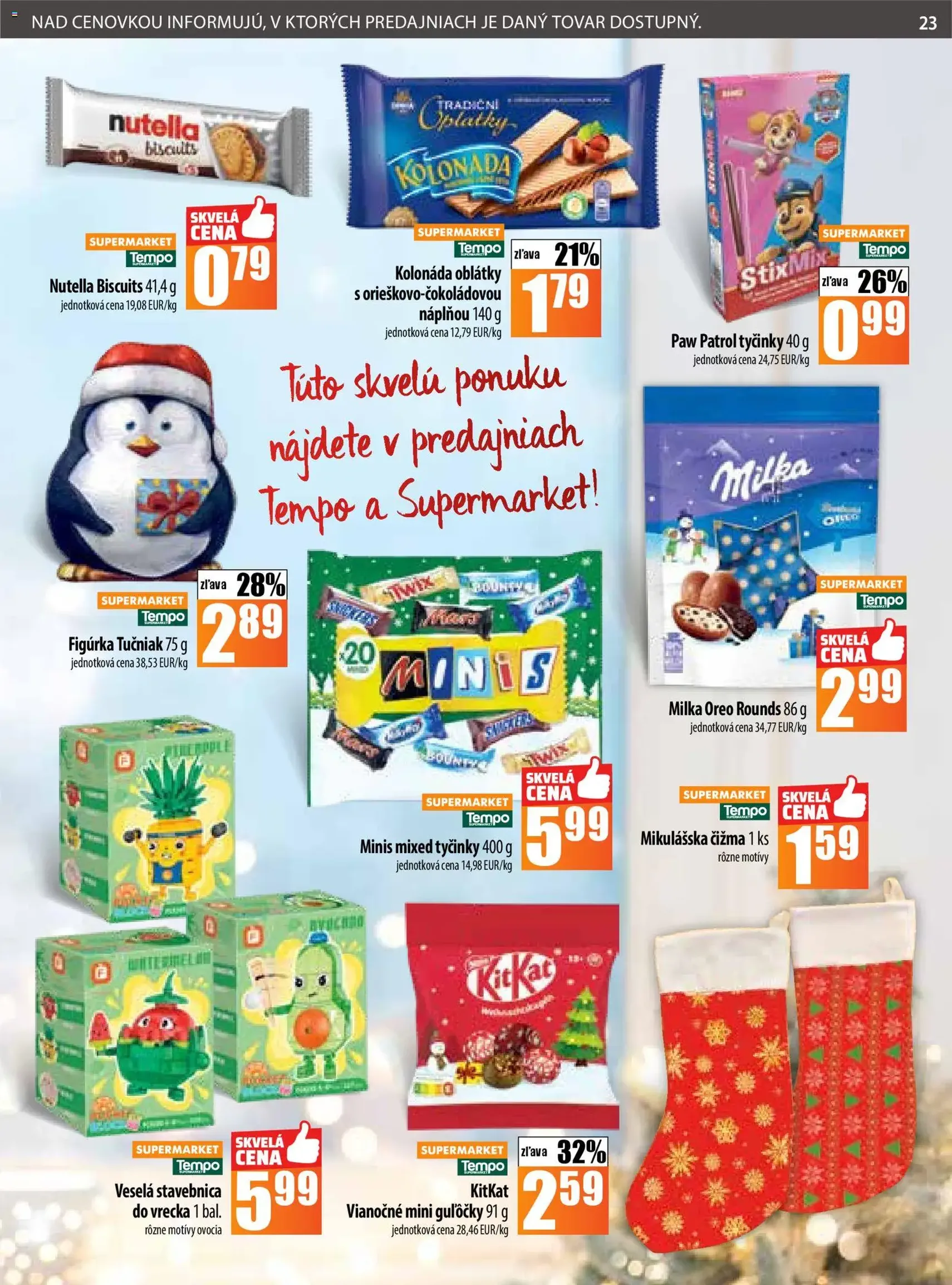 COOP Jednota leták - platný leták od 20.11.2025 strana 23 z 32