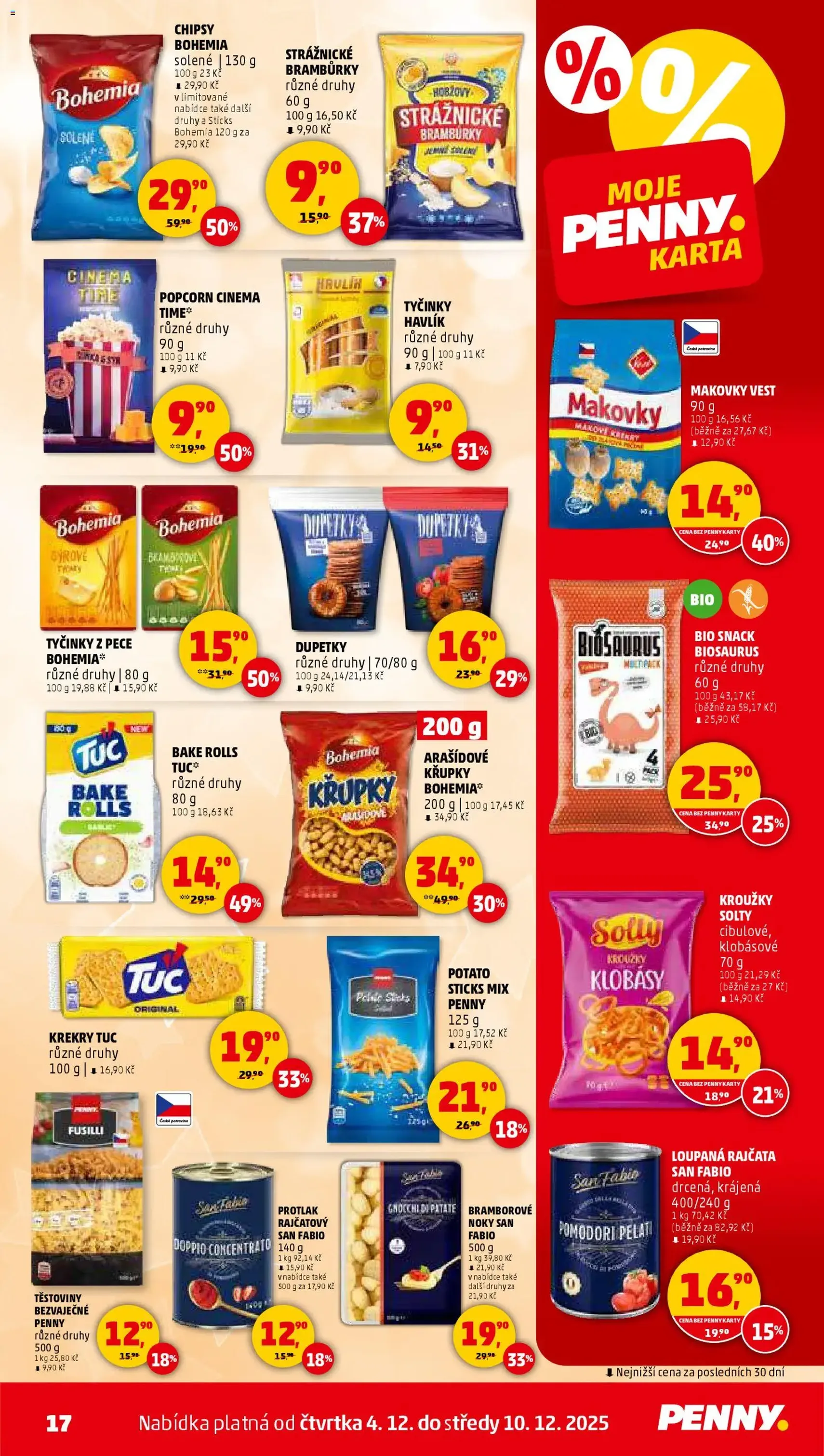 Penny Market leták - Čtvrtečník - platný leták od 04.12.2025 strana 17 z 42