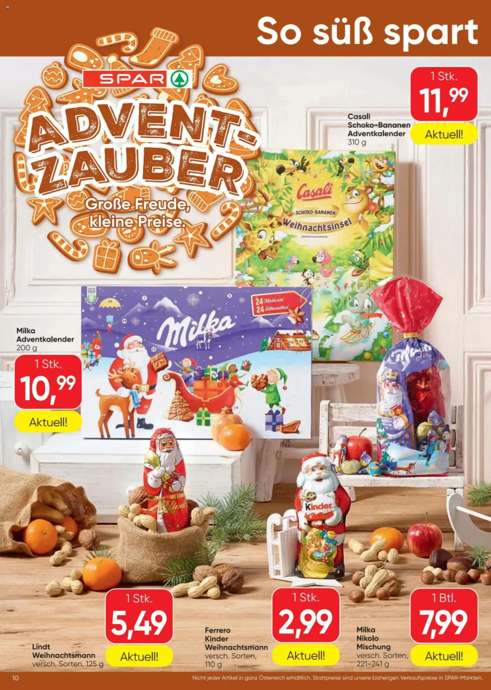 Spar Flugblatt - Gültiger Prospekt ab 06.11.2025, Seite 10 von insgesamt 24