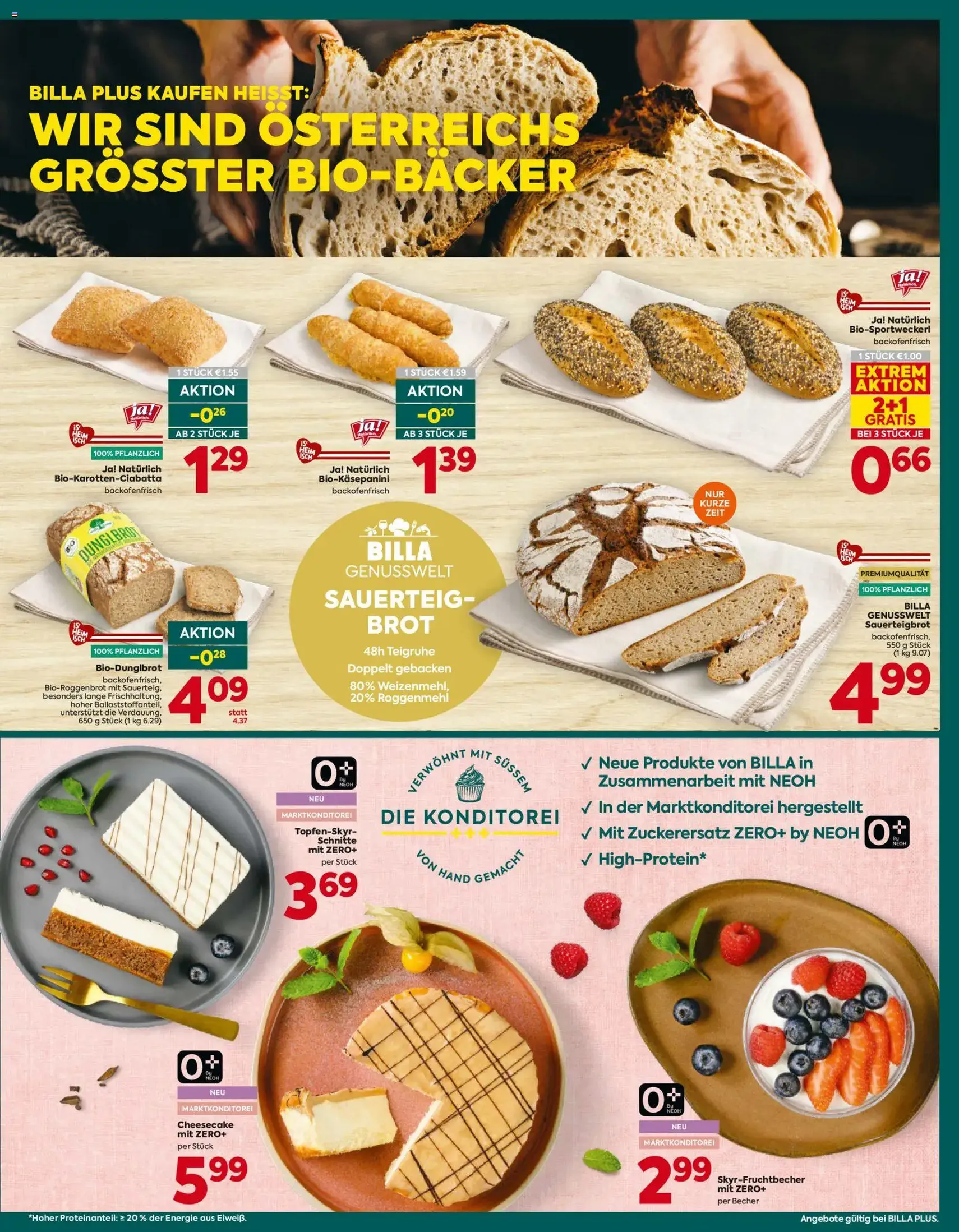 Billa Plus Flugblatt - Gültiger Prospekt ab 01.10.2026, Seite 9 von insgesamt 16