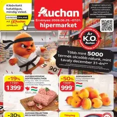 Auchan akciós újság - szórólap előnézete érvényes 2026.06.25. -tól