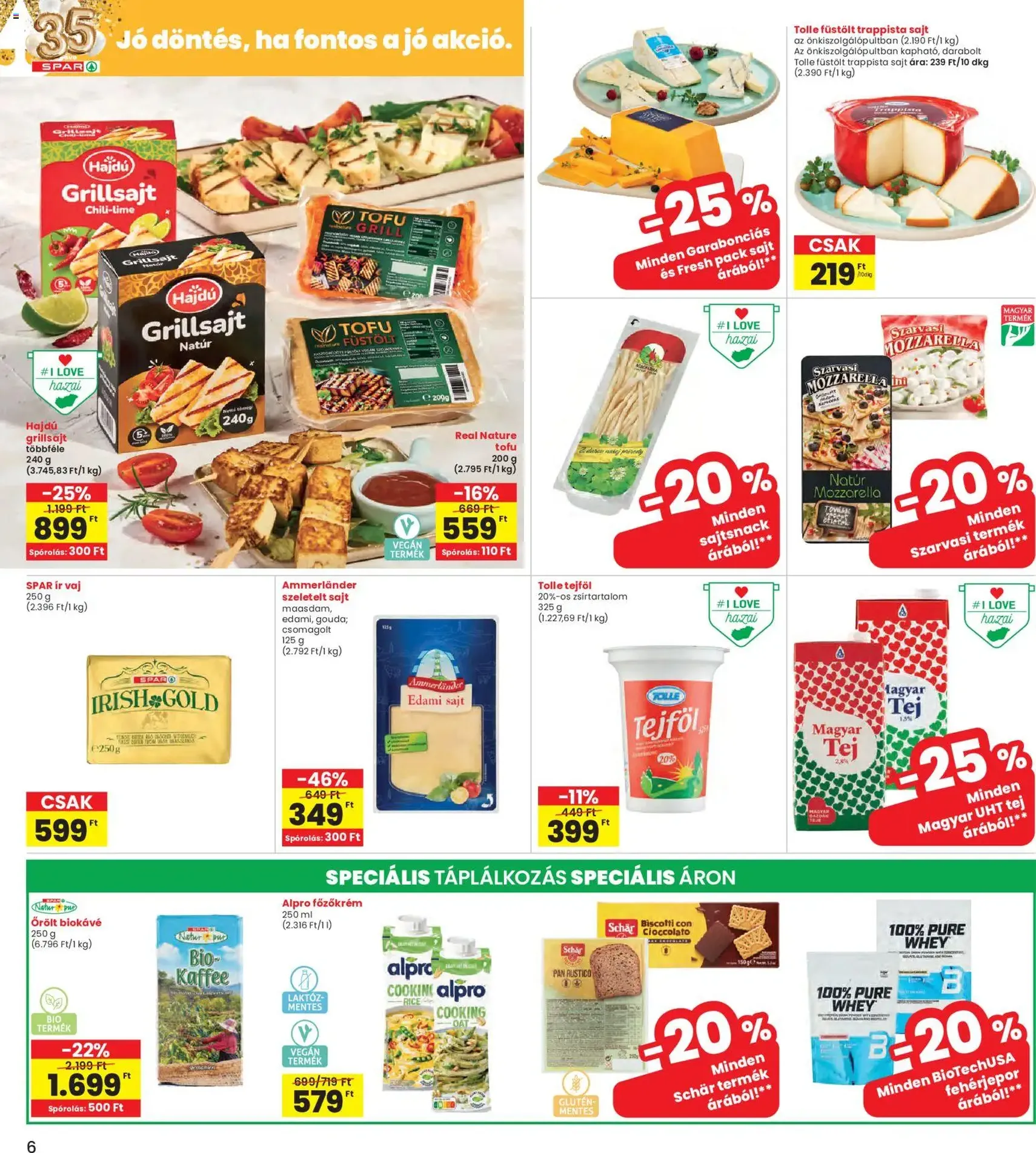 Interspar akciós újság - 2026.07.02. érvényes szórólap 6 oldal 20 oldalból