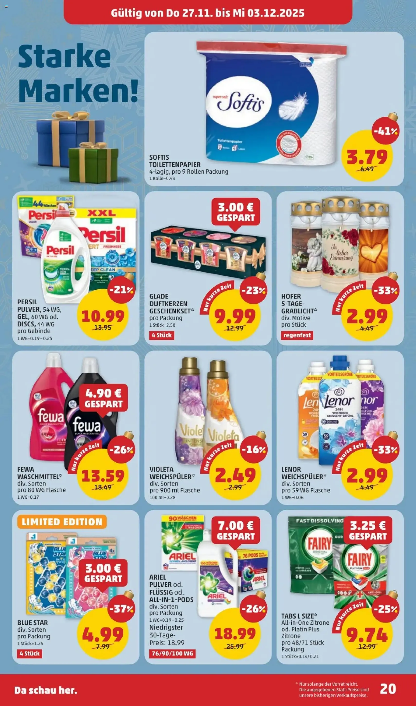 Penny Markt - Black Friday - Gültiger Prospekt ab 27.11.2025, Seite 20 von insgesamt 32