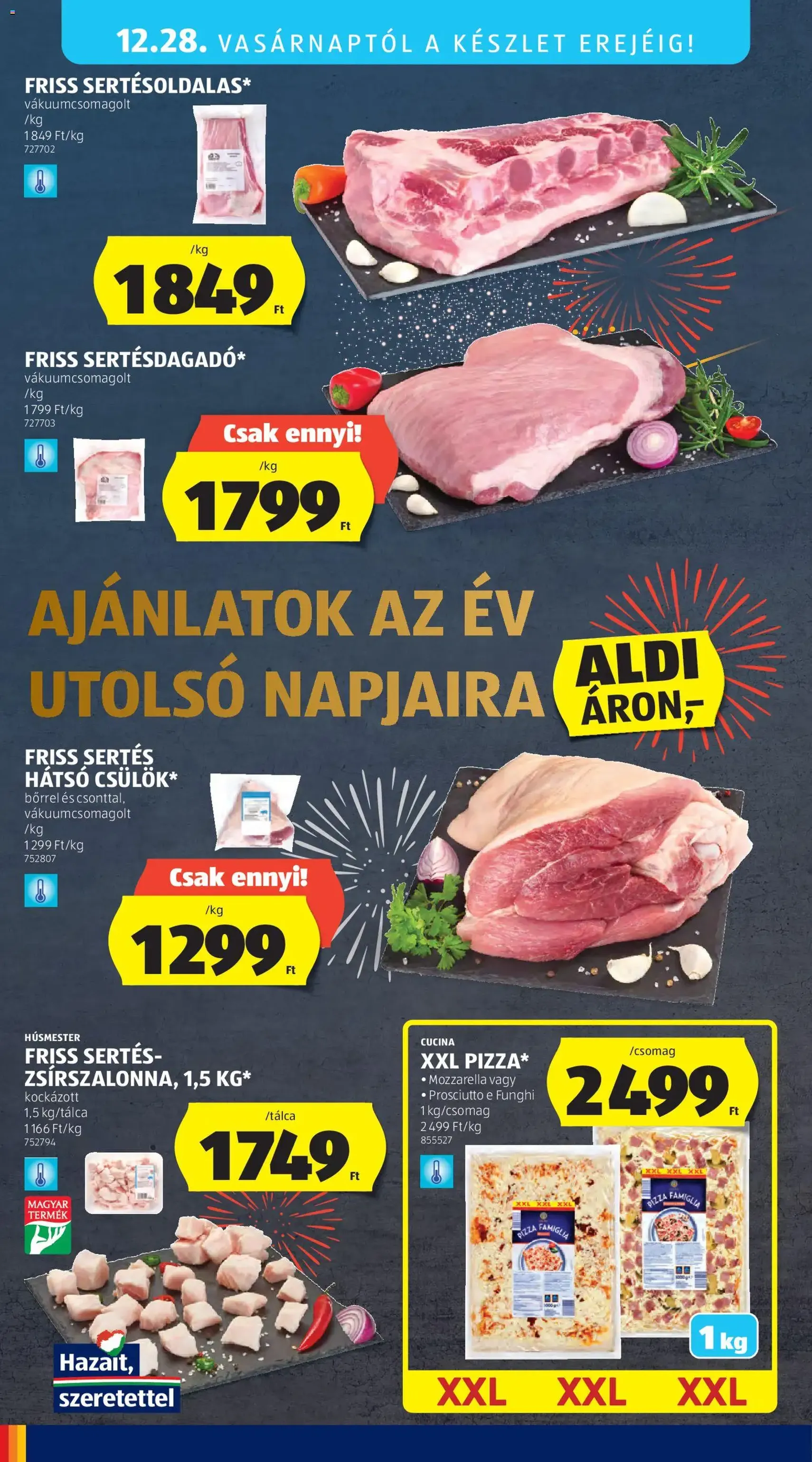 Aldi Akciós újság - 2025.12.27. érvényes szórólap 32 oldal 40 oldalból