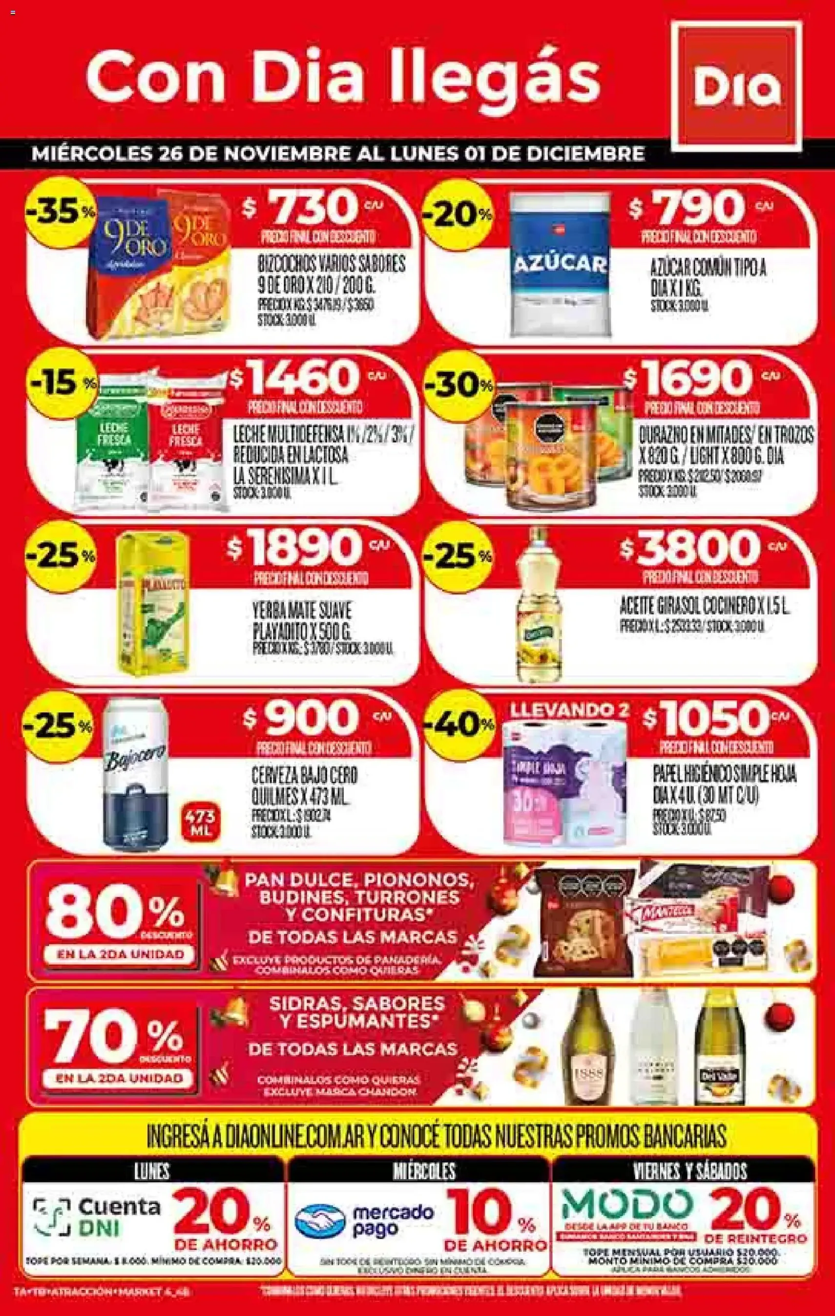 Dia - Ofertas - Excluye Salta y Jujuy - folleto válido desde 26/11/2025 página 1 de 52