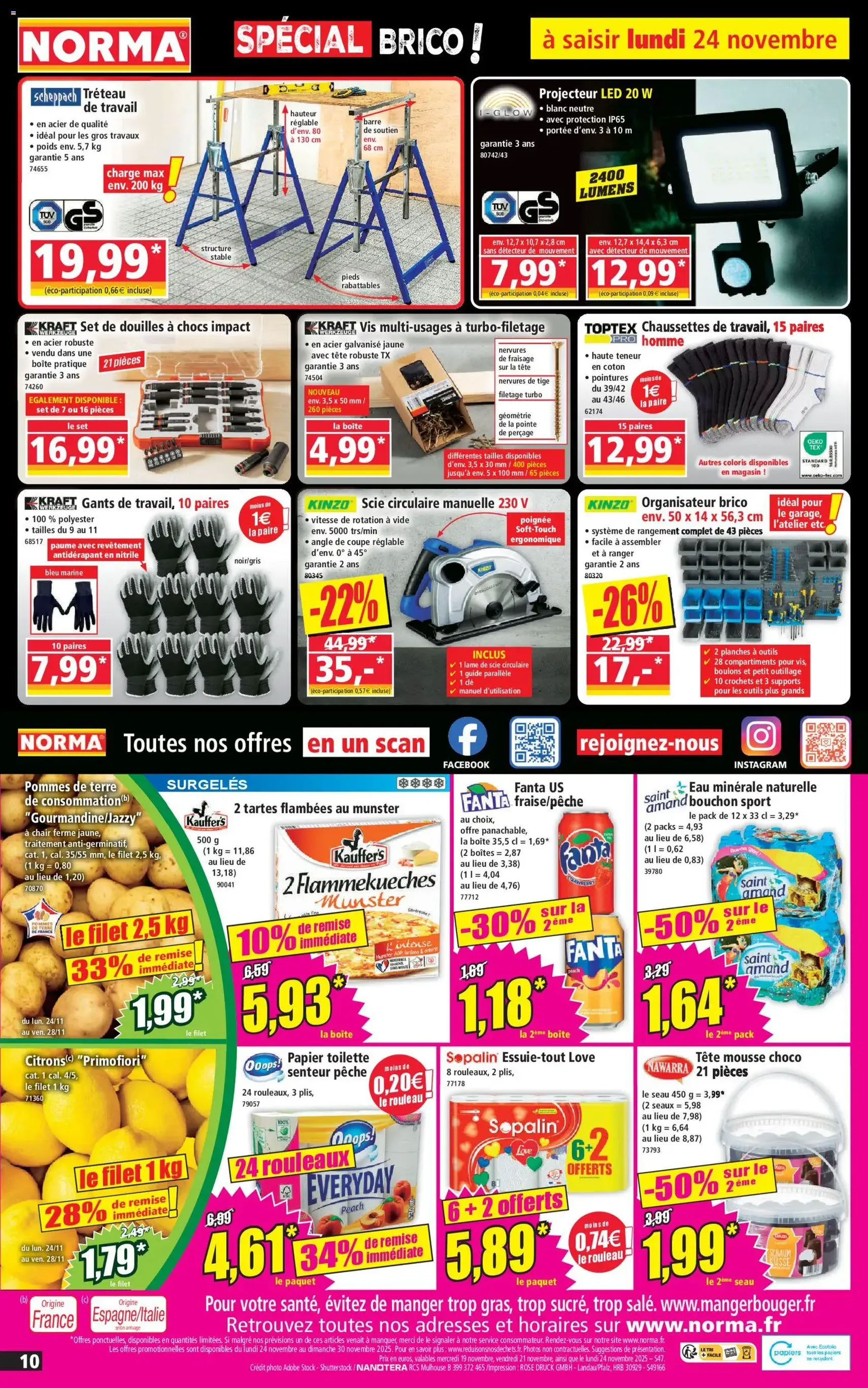 Norma catalogue - brochure valable à partir du 19/11/2025, page 10 sur 12