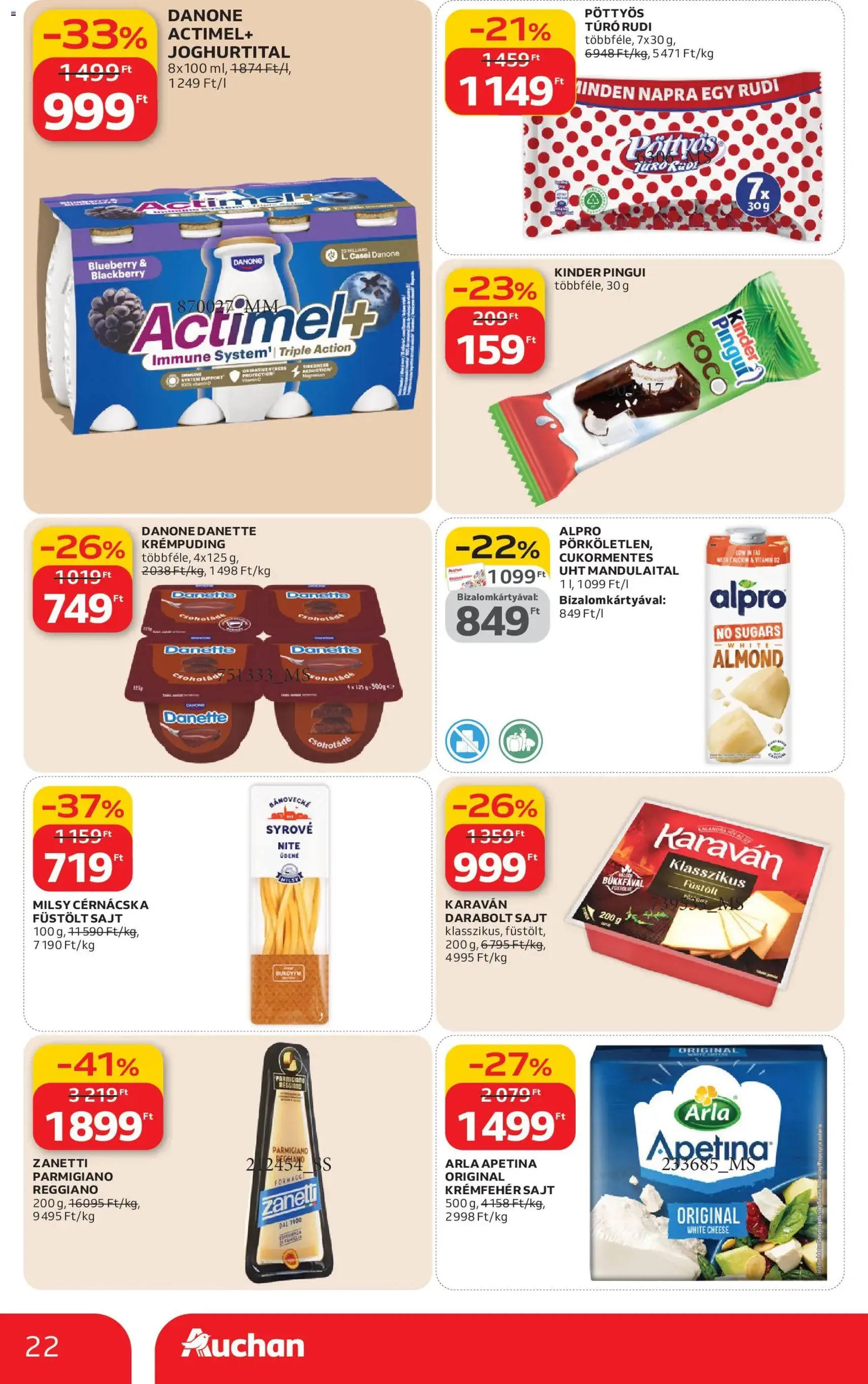 Auchan Akciós újság - 2026.02.19. érvényes szórólap 22 oldal 52 oldalból