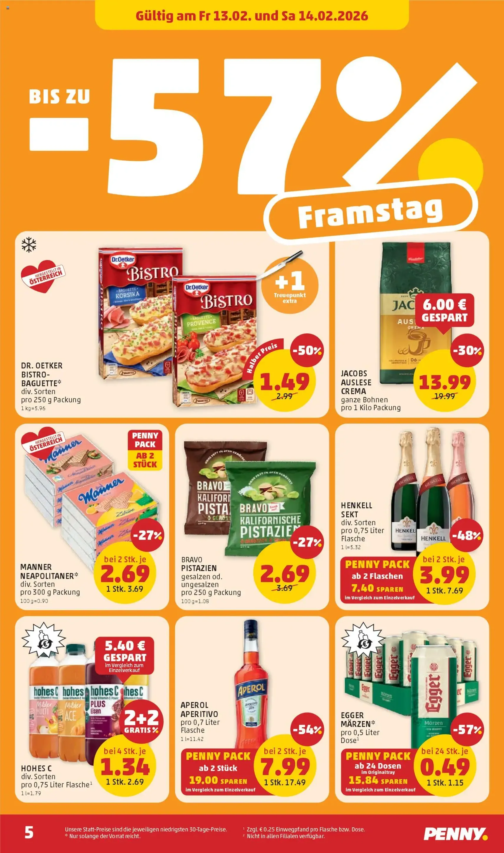 Penny Markt Flugblatt - Gültiger Prospekt ab 12.02.2026, Seite 5 von insgesamt 32