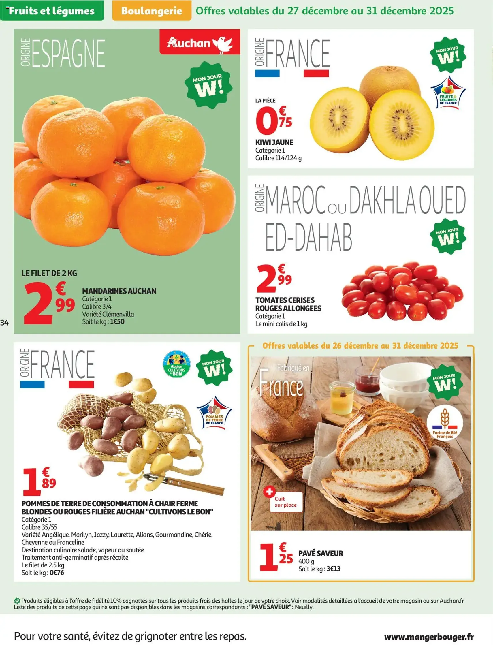 Auchan prospectus - brochure valable à partir du 26/12/2025, page 34 sur 50