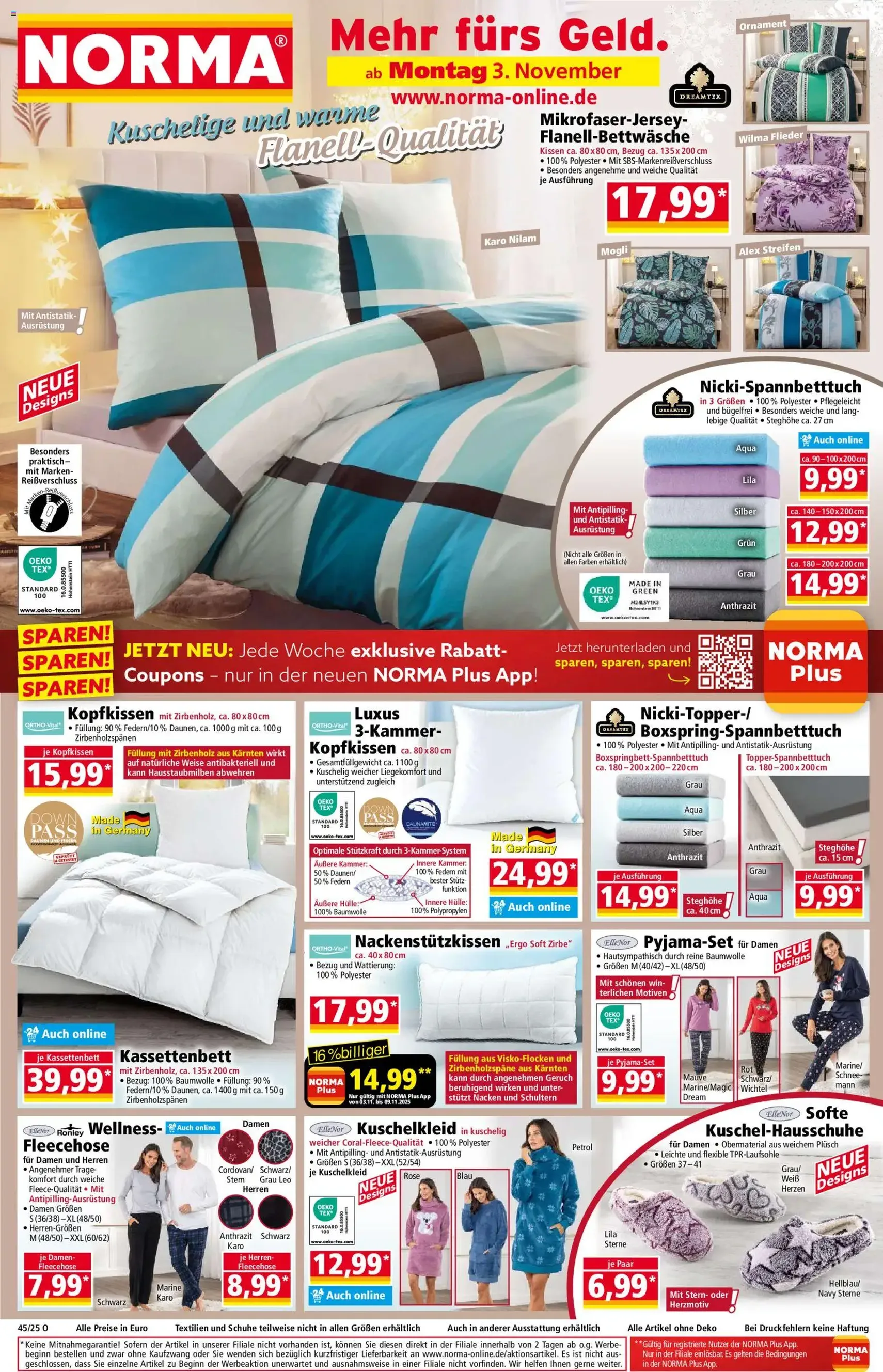 Norma Prospekt - Gültiger Prospekt ab 03.11.2025, Seite 1 von insgesamt 20