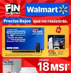Vista previa del folleto Walmart Buen Fin válido desde 06/11/2025